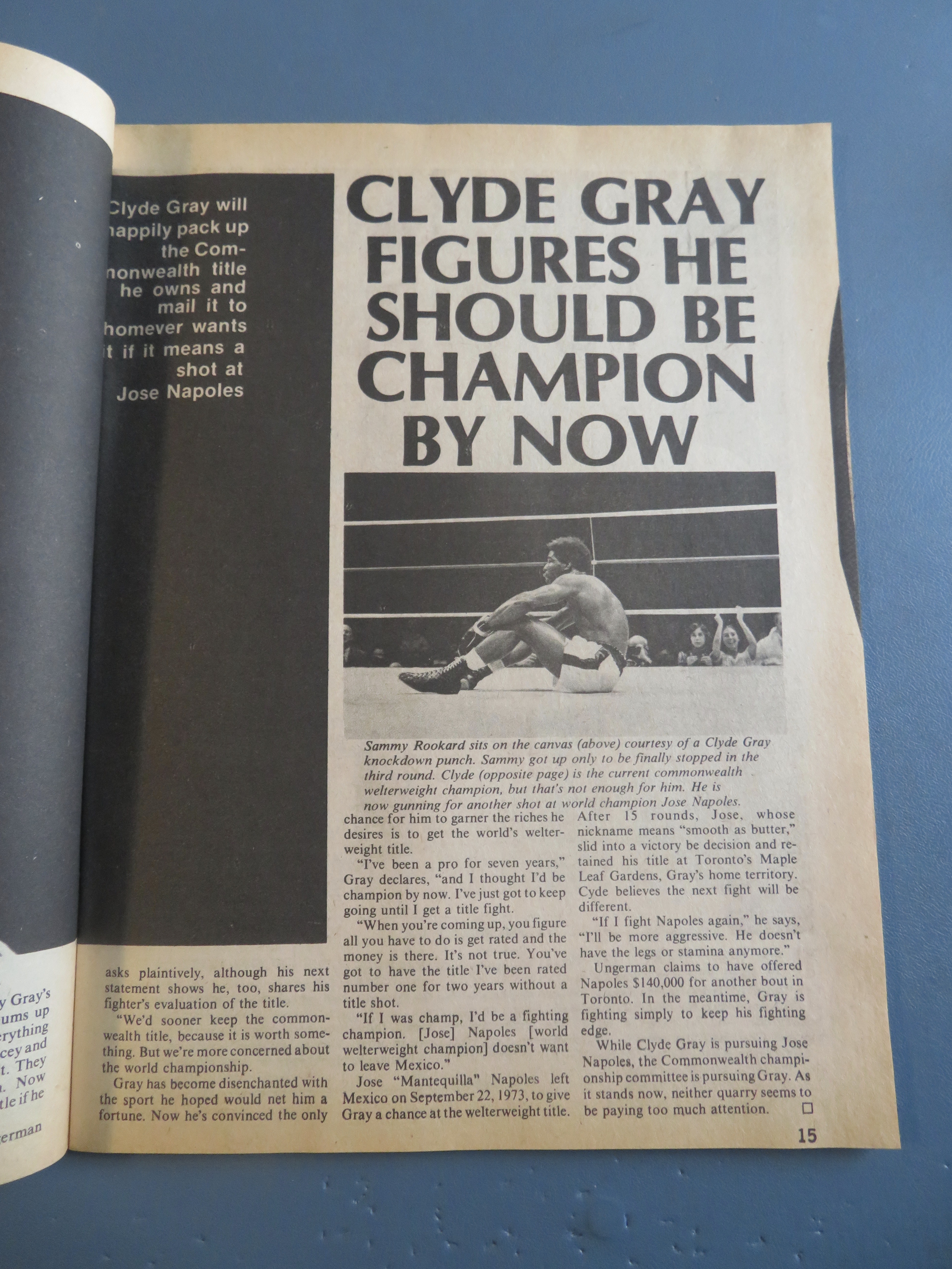 Big Book Of Boxing Magazine November 1975 Frazier/Ali