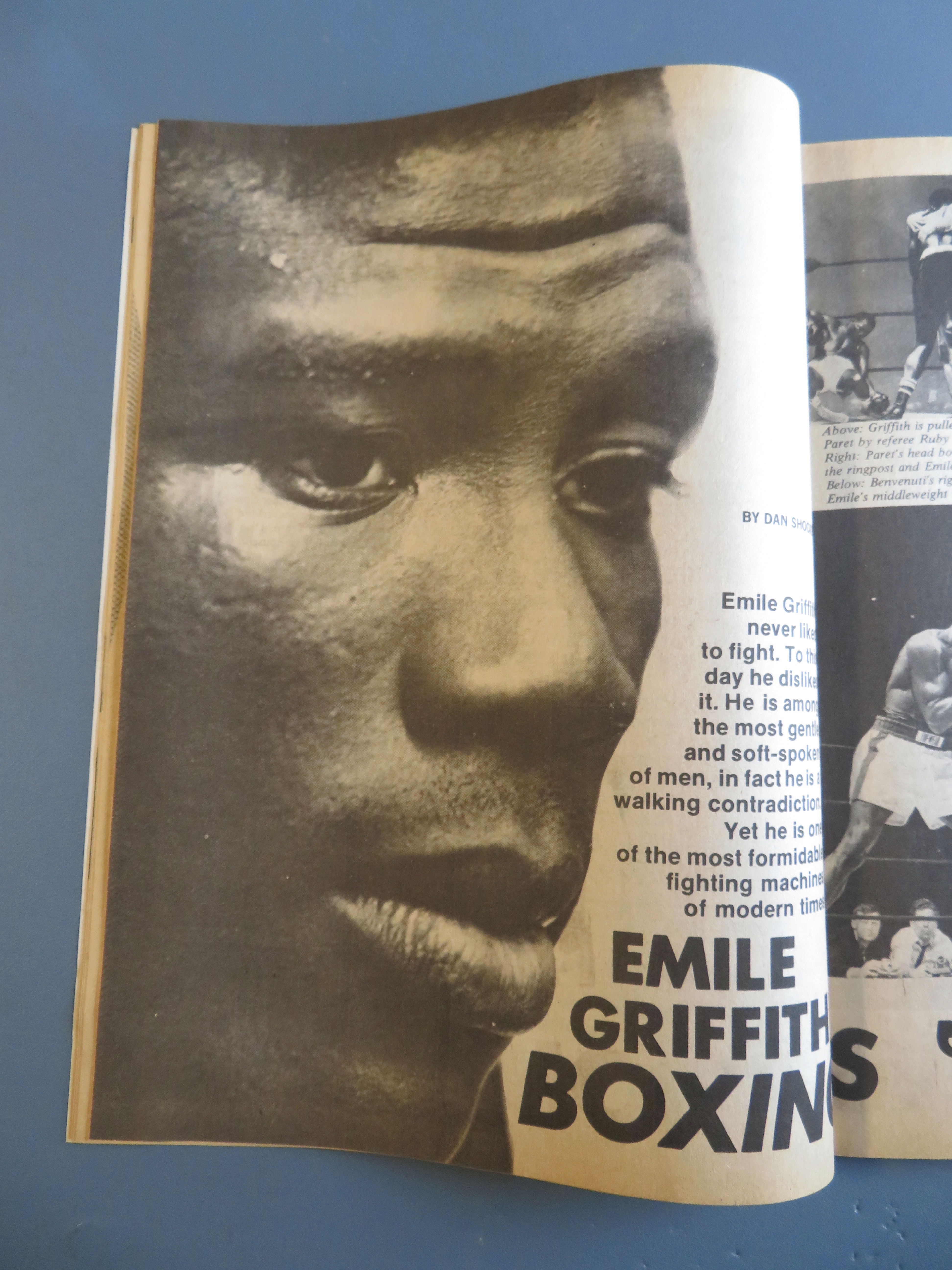 Big Book Of Boxing Magazine November 1975 Frazier/Ali