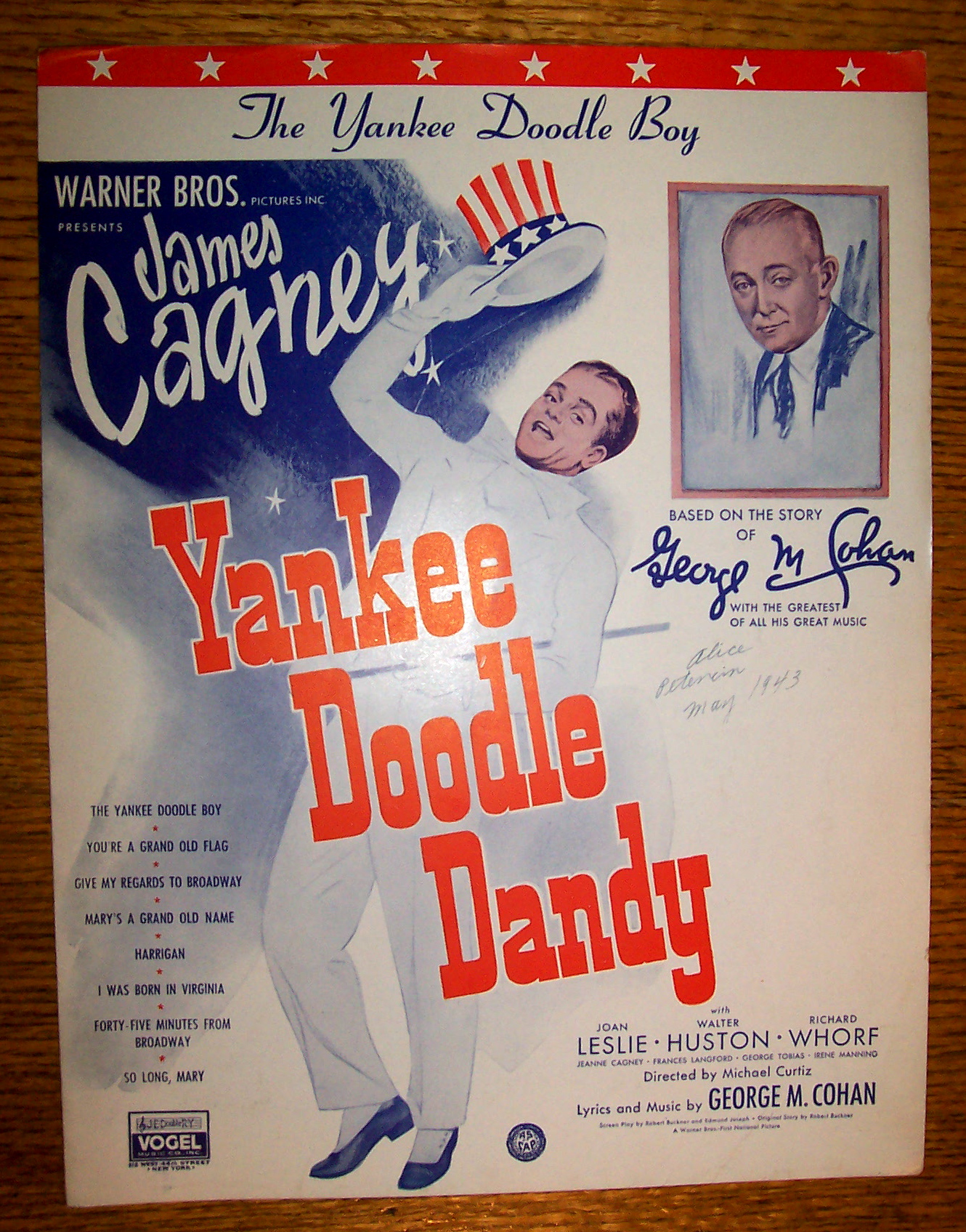 Sheet Music For 1931 Yankee Doodle (George M. Cohan)