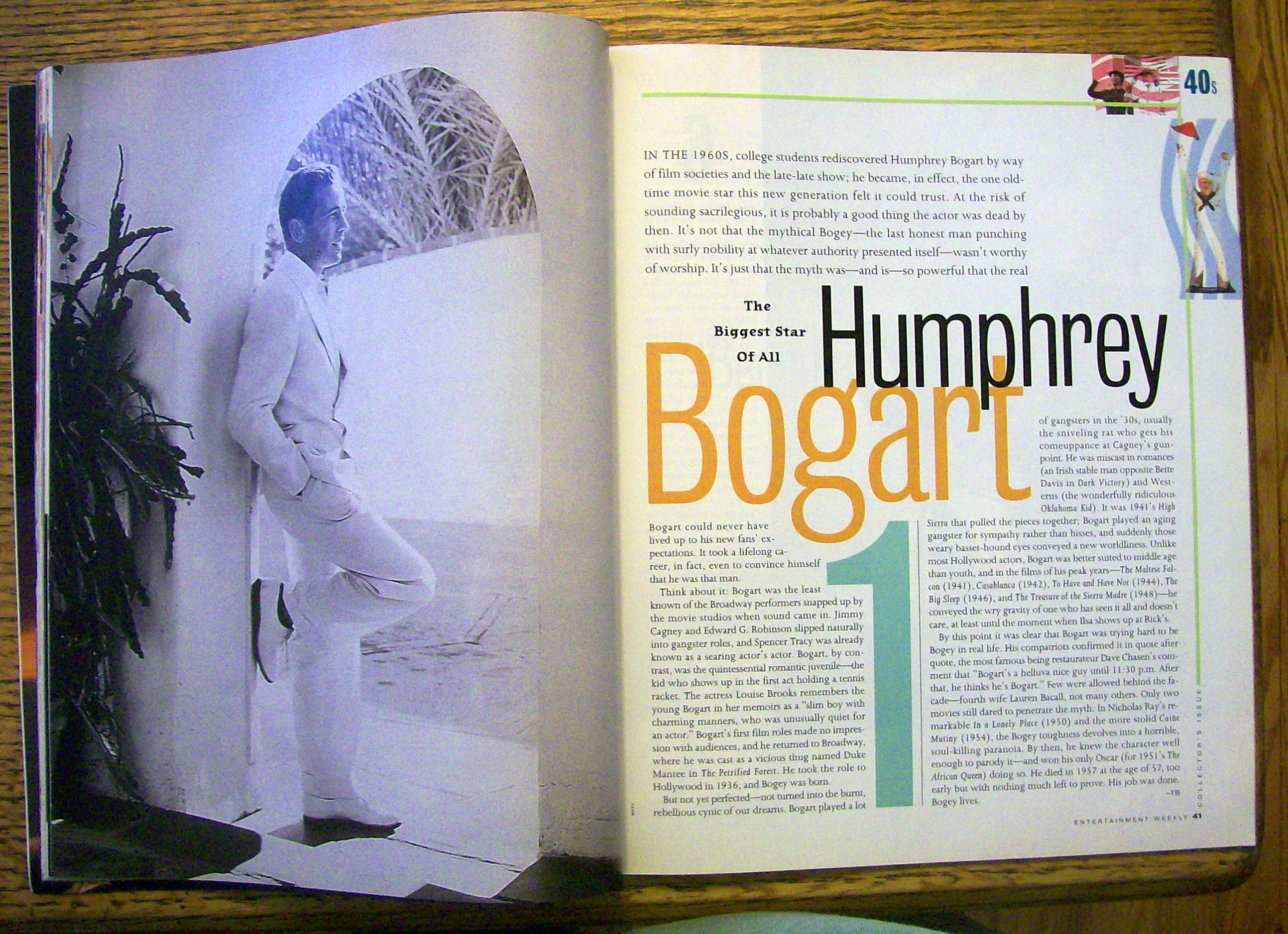 Entertainment Magazine January 1997 100 Movie Stars