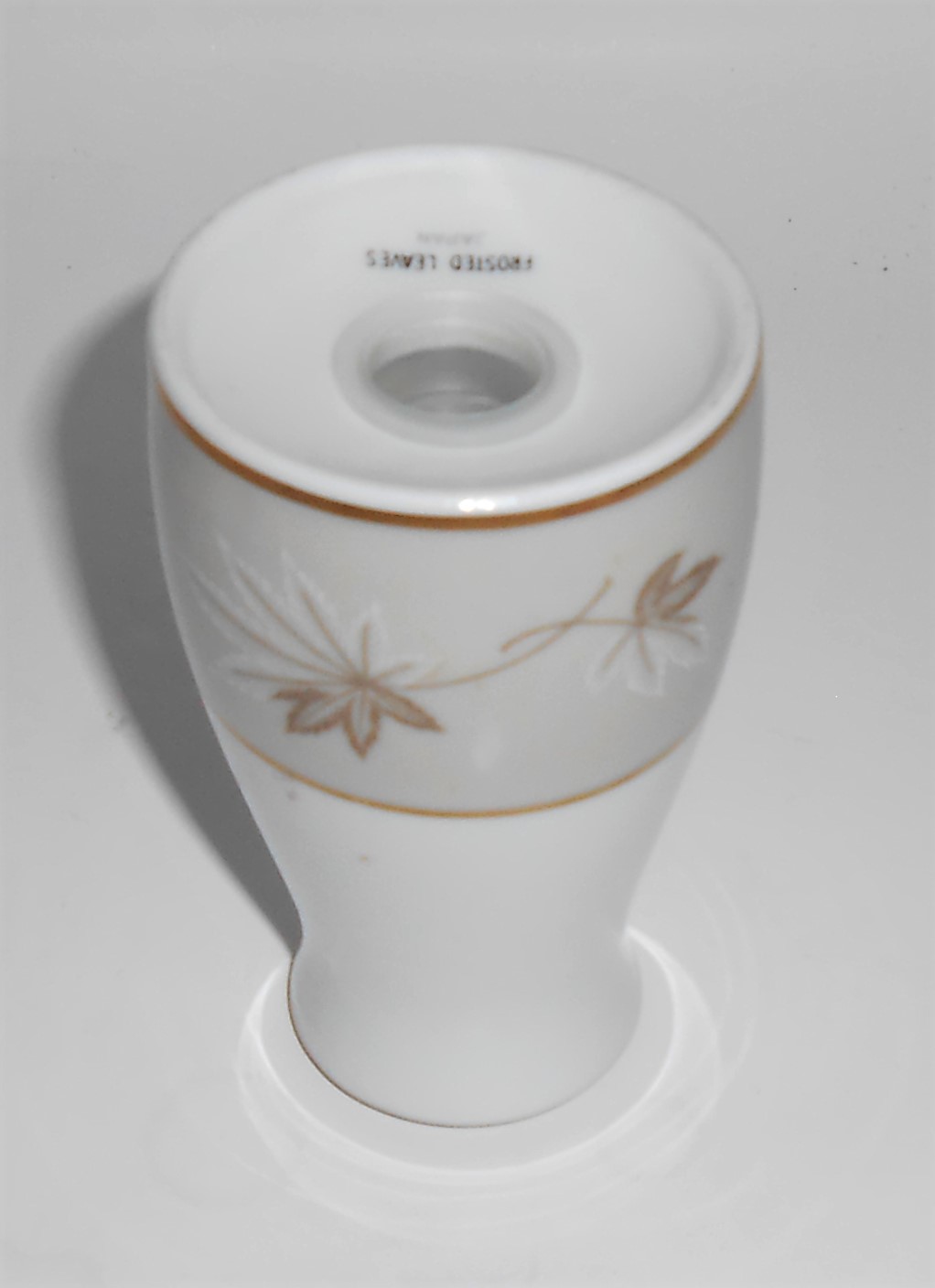 Zylstra Fine China Japan Frosted Leaves Salt Shaker