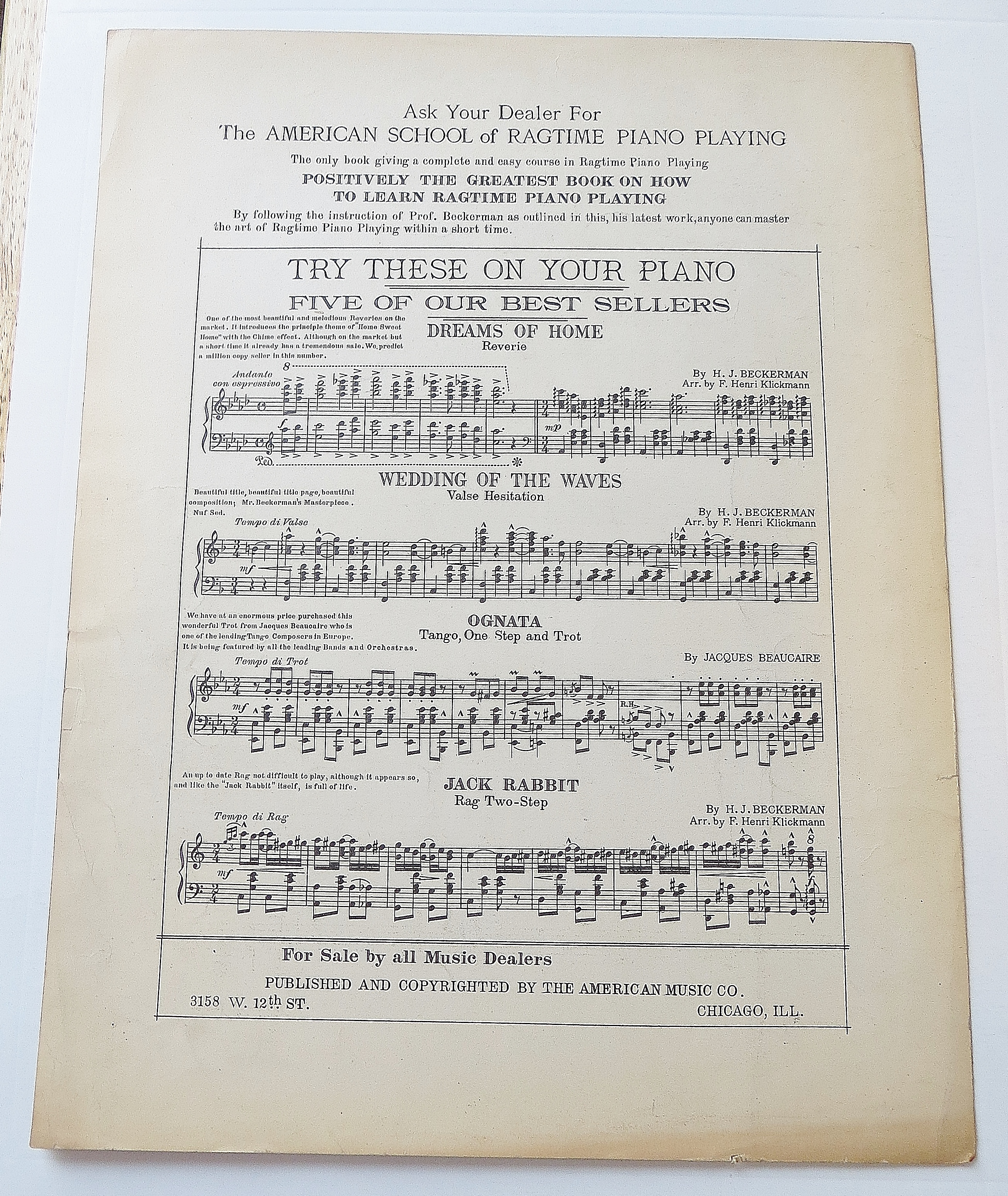 1914 Sleepy Head - Slow Drag