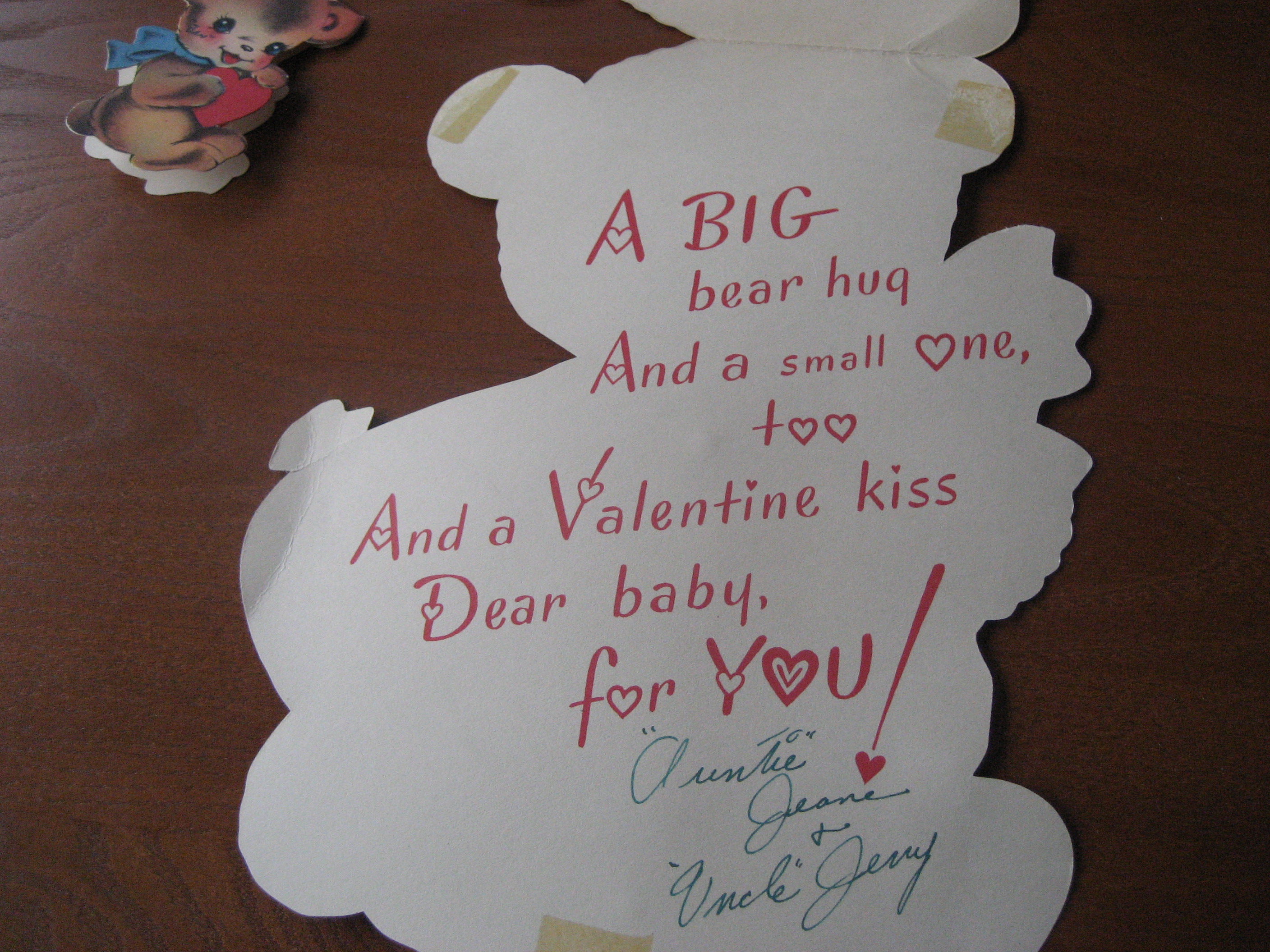 1951 Baby Dear First Valentine