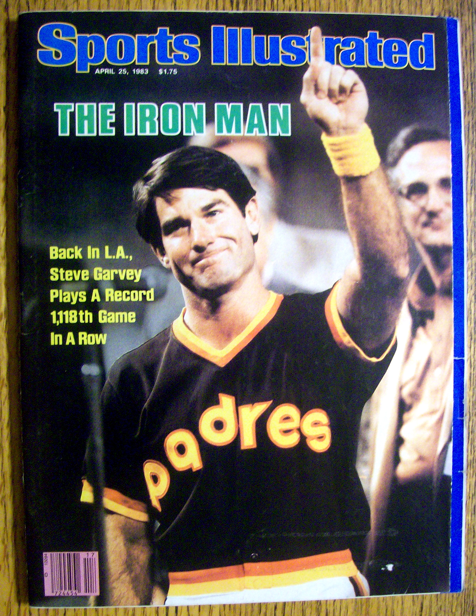 Sports Illustrated Magazine-April 25, 1983-Steve Garvey