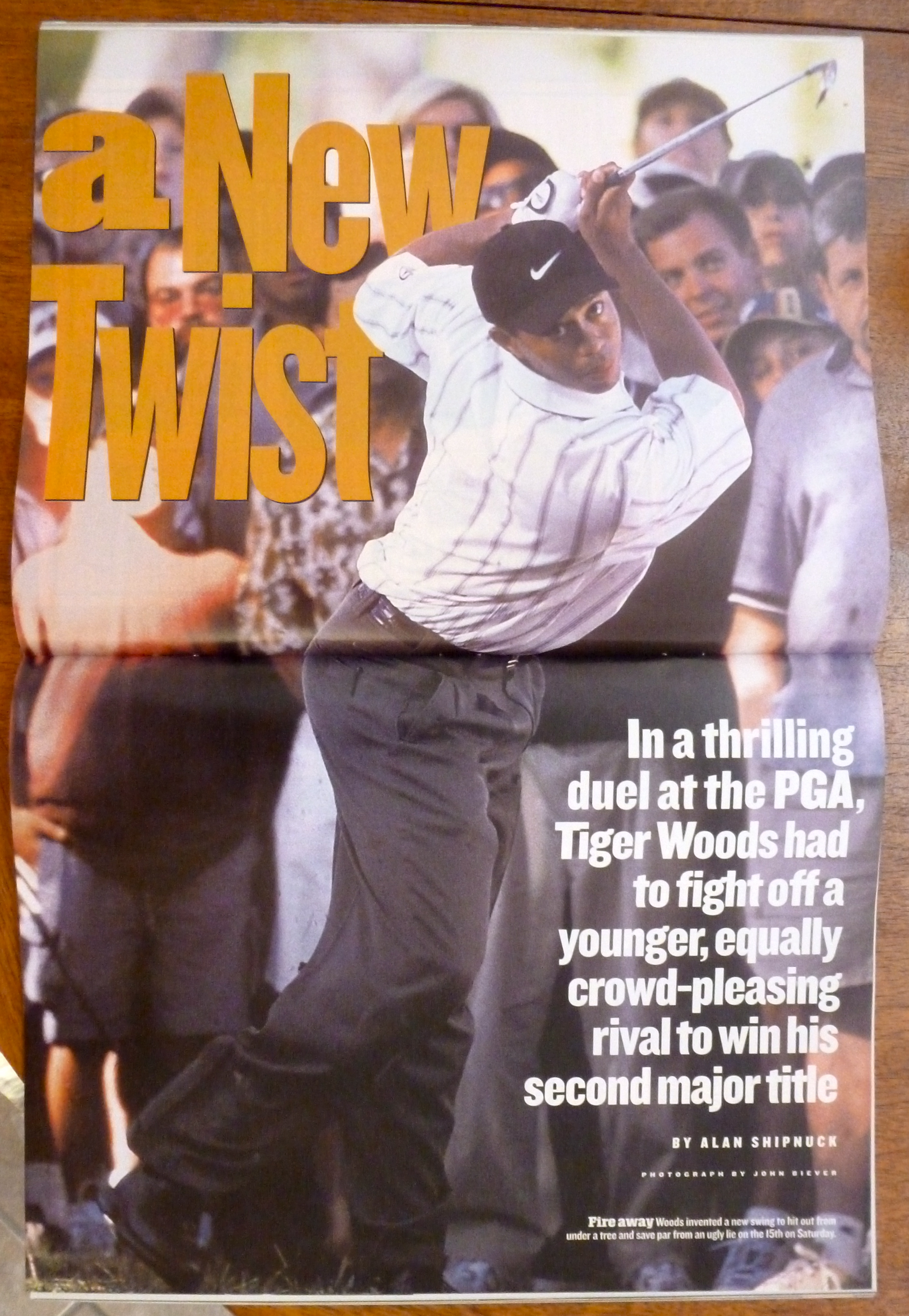 Sports Illustrated Magazine-August 23, 1999-Tiger Woods