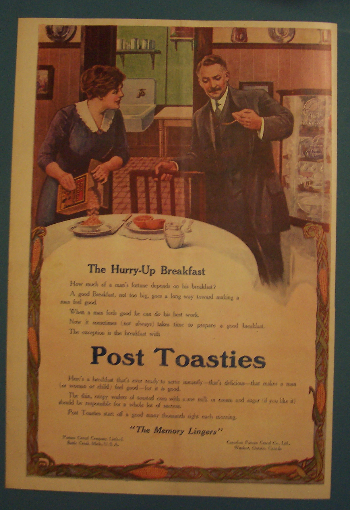 1912  Post  Toasties