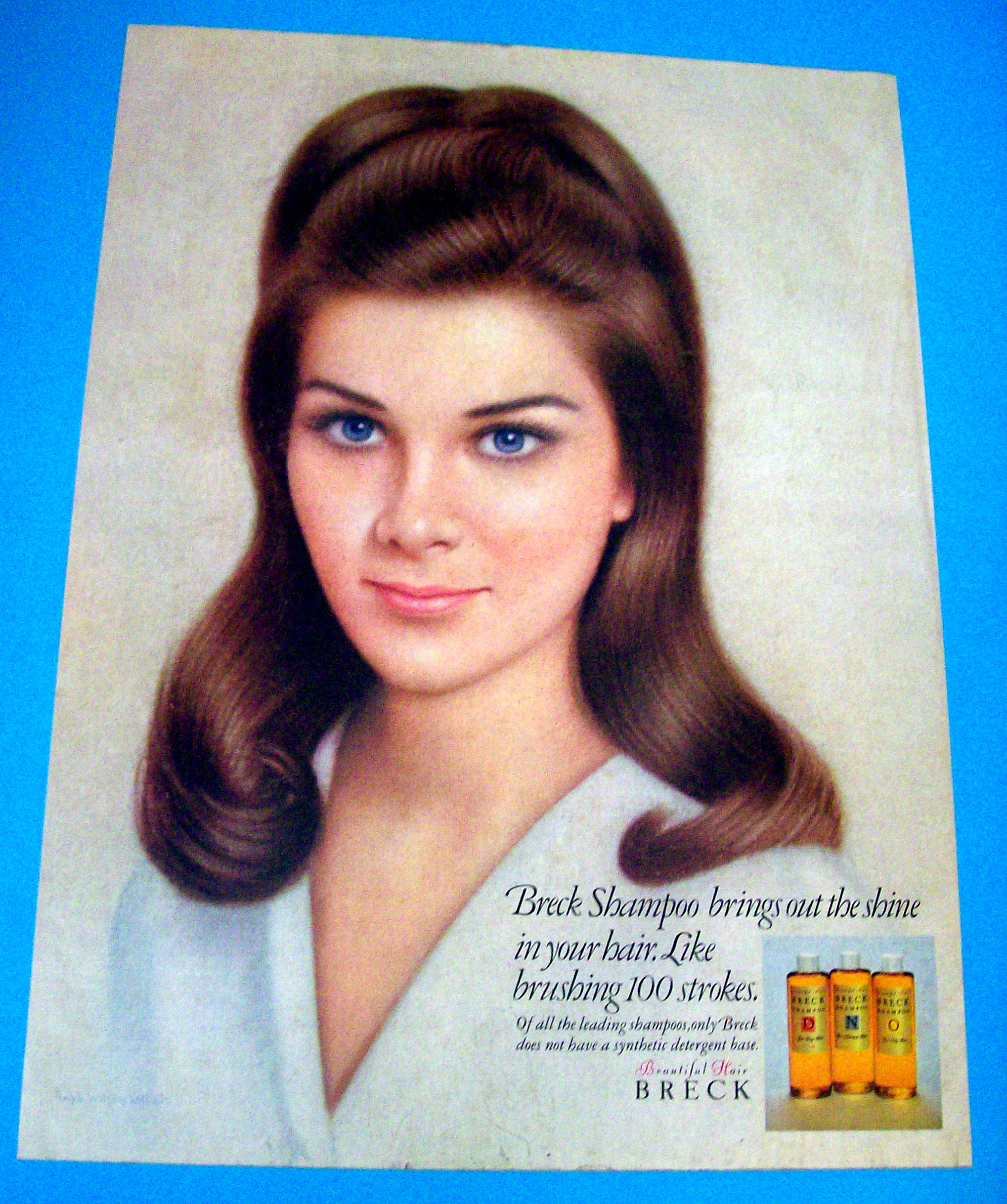 Vintage Ad: 1967 Breck Shampoo