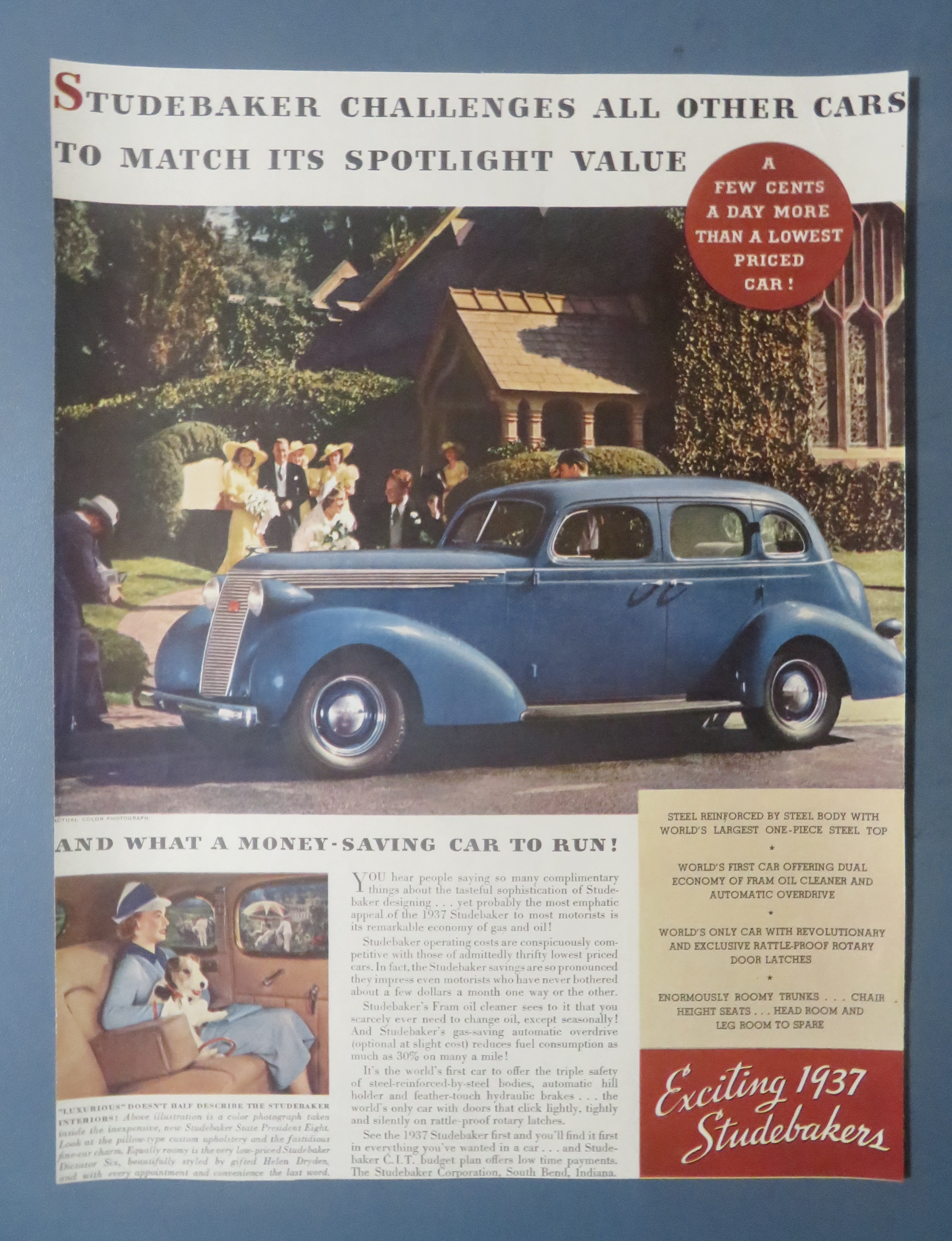 1937 Studebaker with What A Money Saving Car To Run
