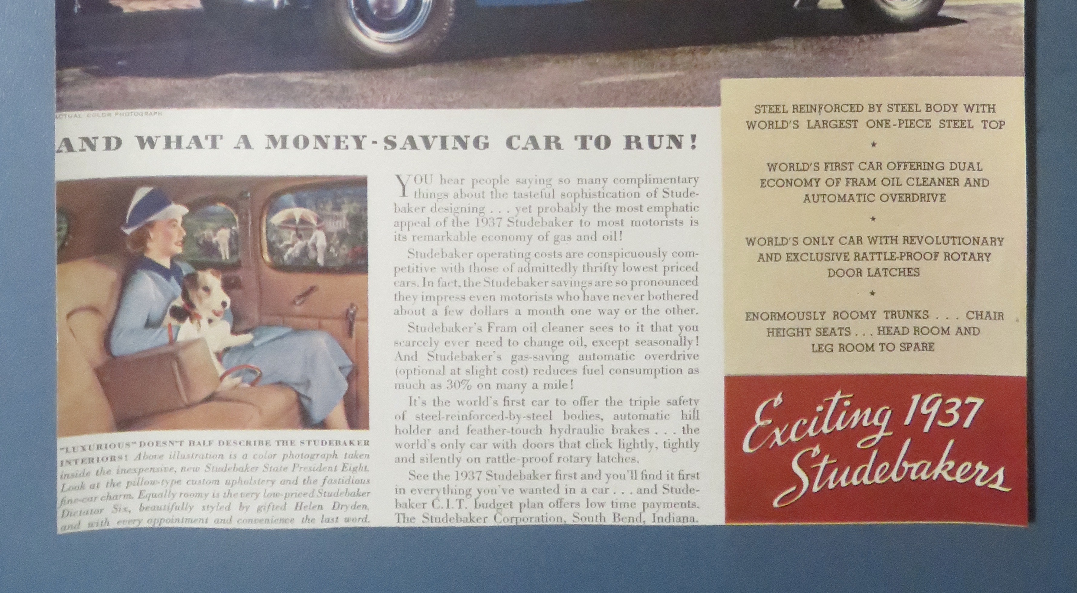 1937 Studebaker with What A Money Saving Car To Run