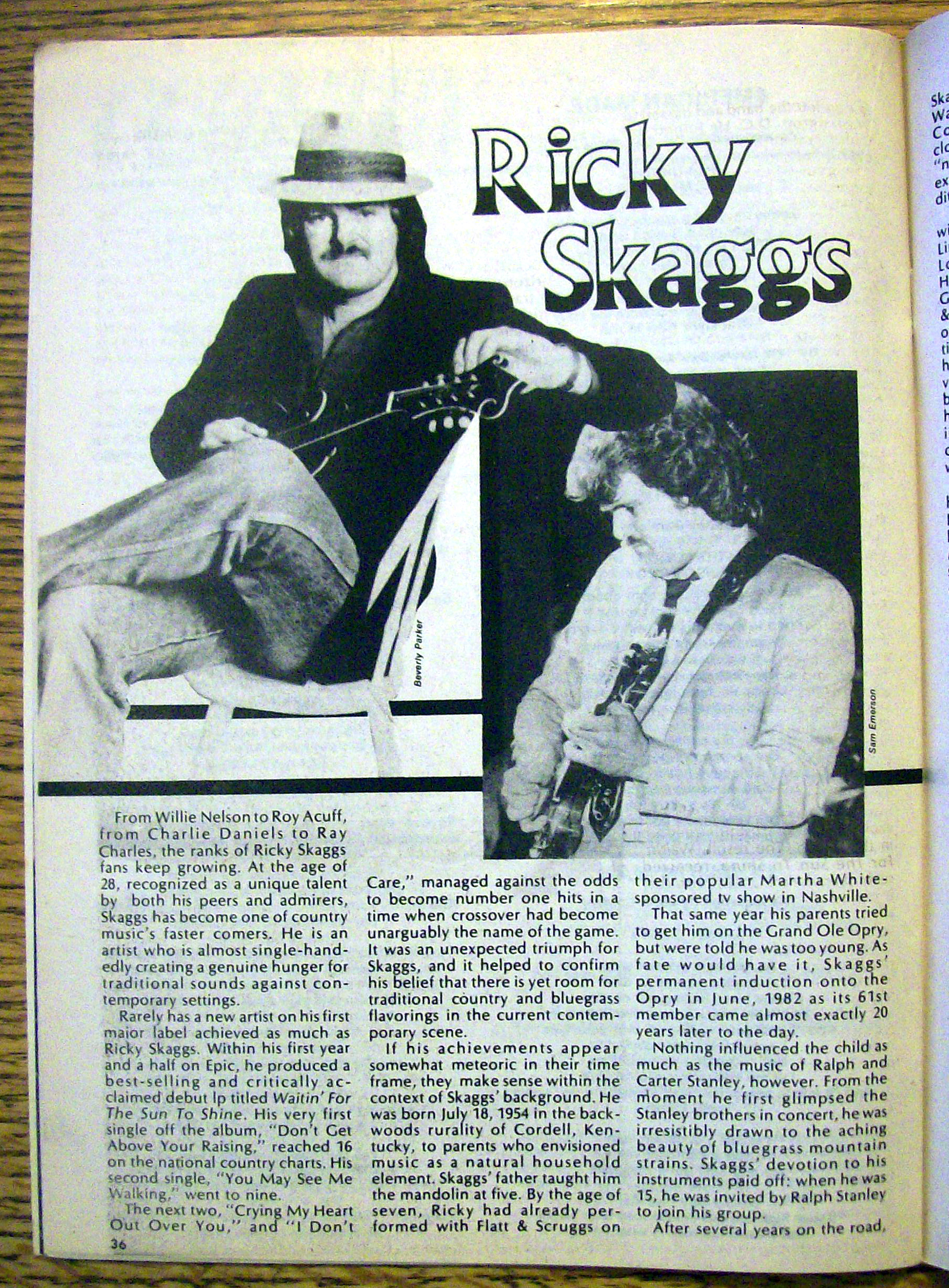 Smash Hits Magazine August 1983 Rik Emmitt