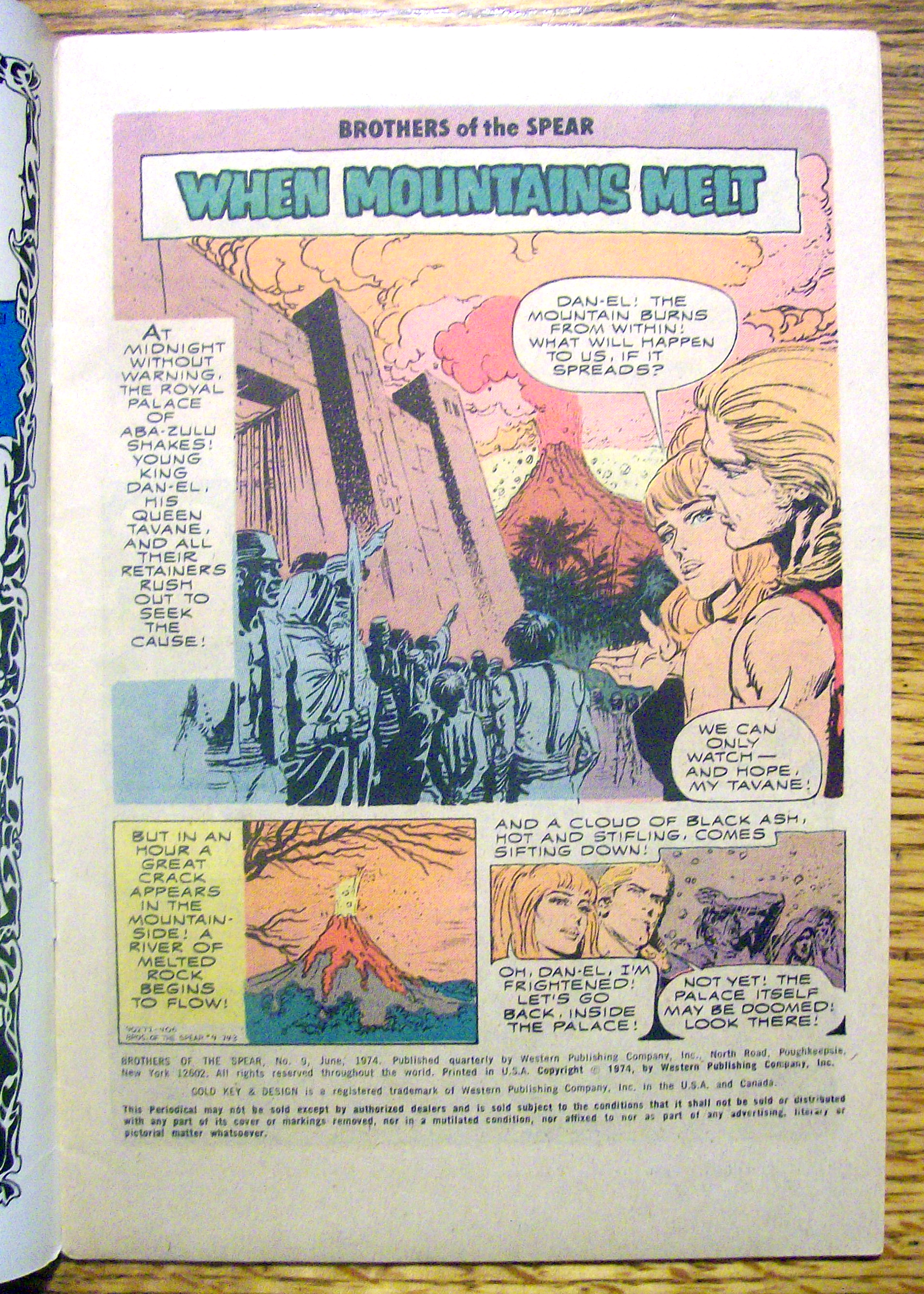 Brothers Of The Spear Comics #9-June 1974