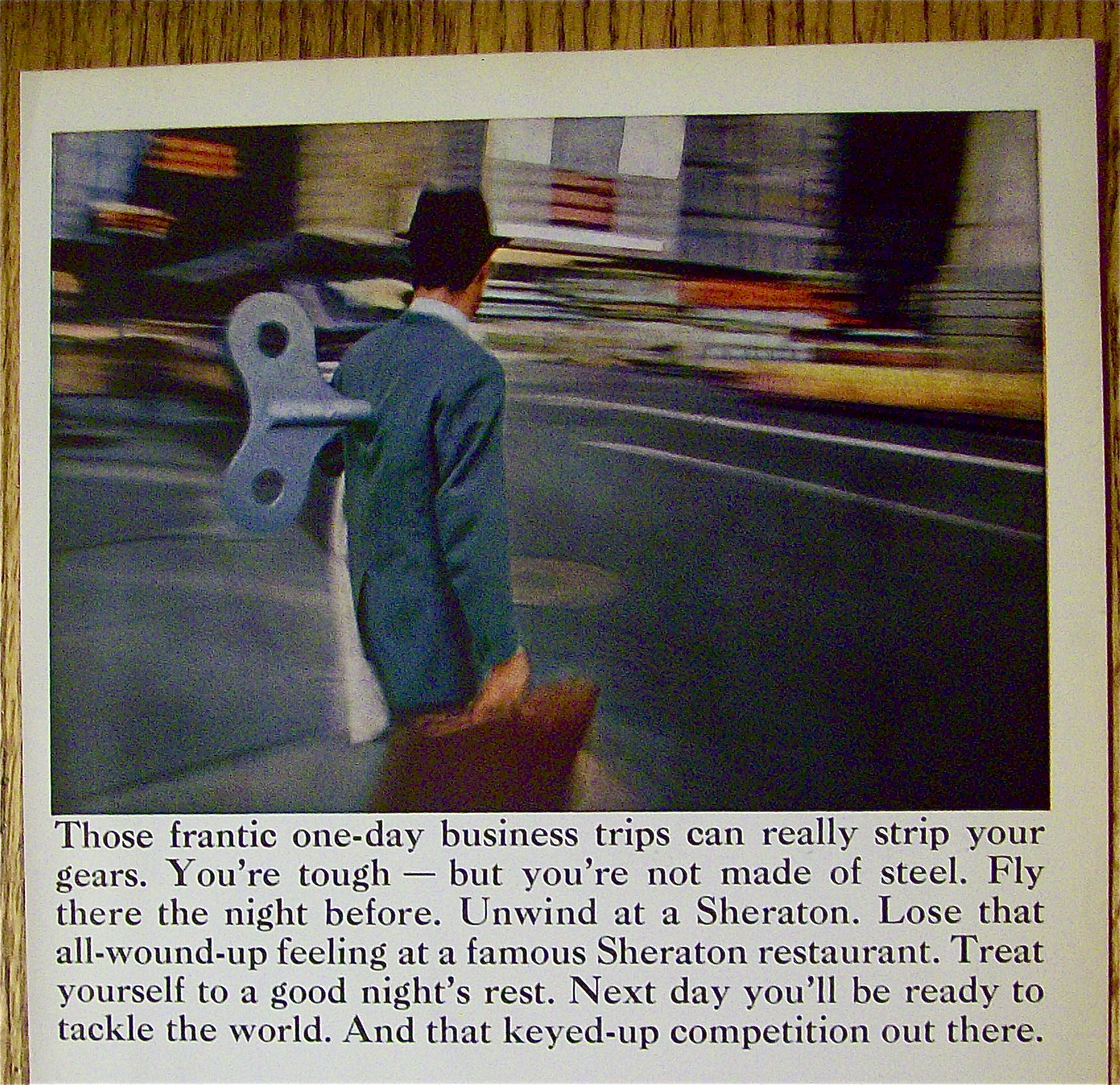 1965 Sheraton Hotels And Inns with Wound Up Man