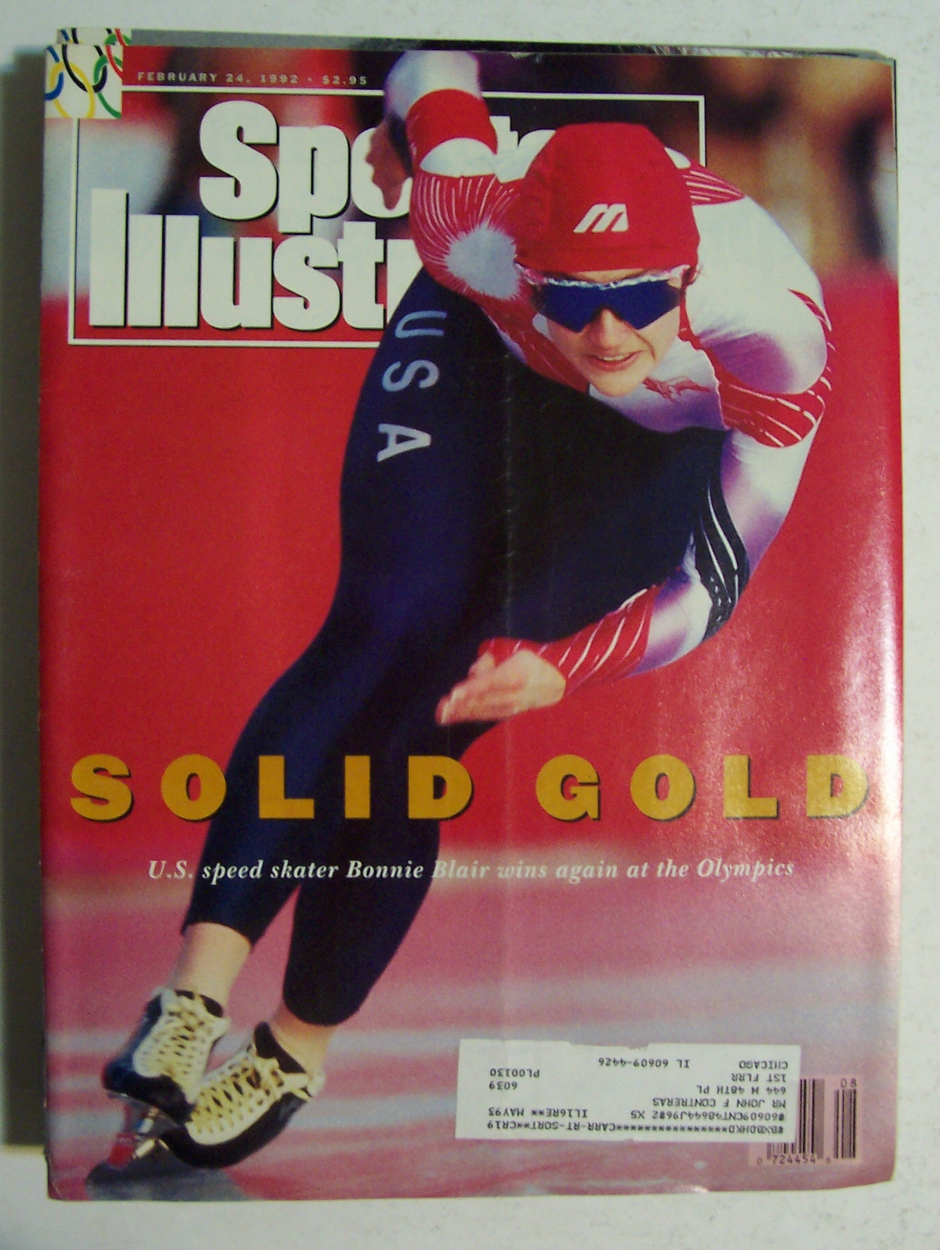 Sports Illustrated Magazine-February 24, 1992-B Blair