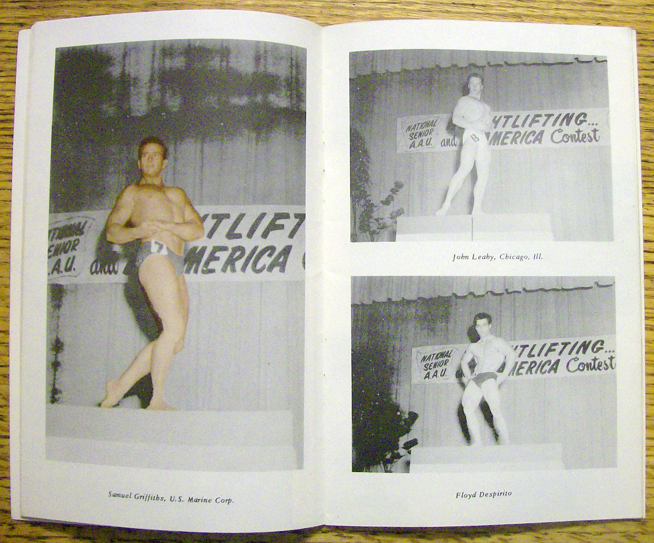 Mr. America Contest Magazine-September 1957-Ron C. Lacy