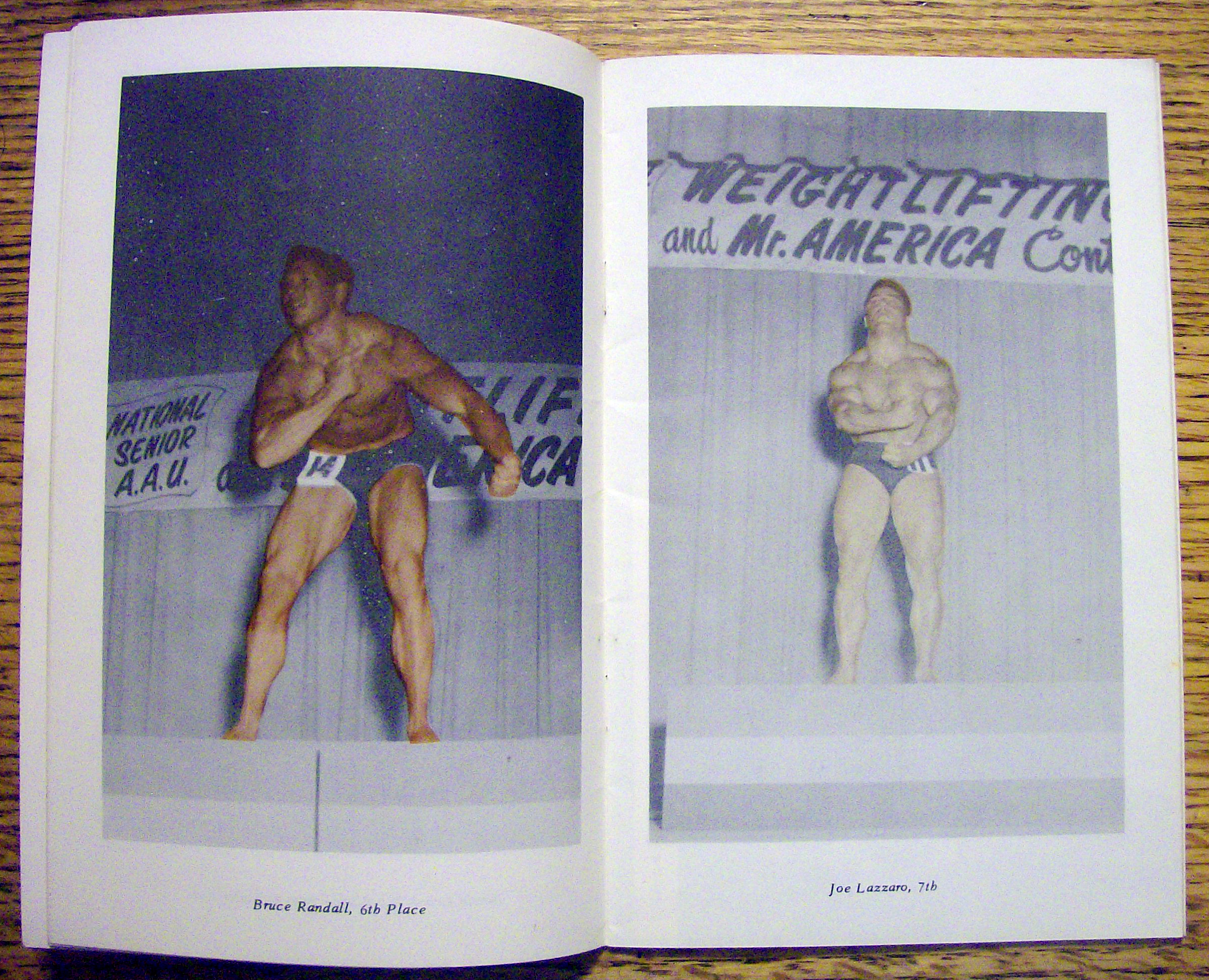 Mr. America Contest Magazine-September 1957-Ron C. Lacy
