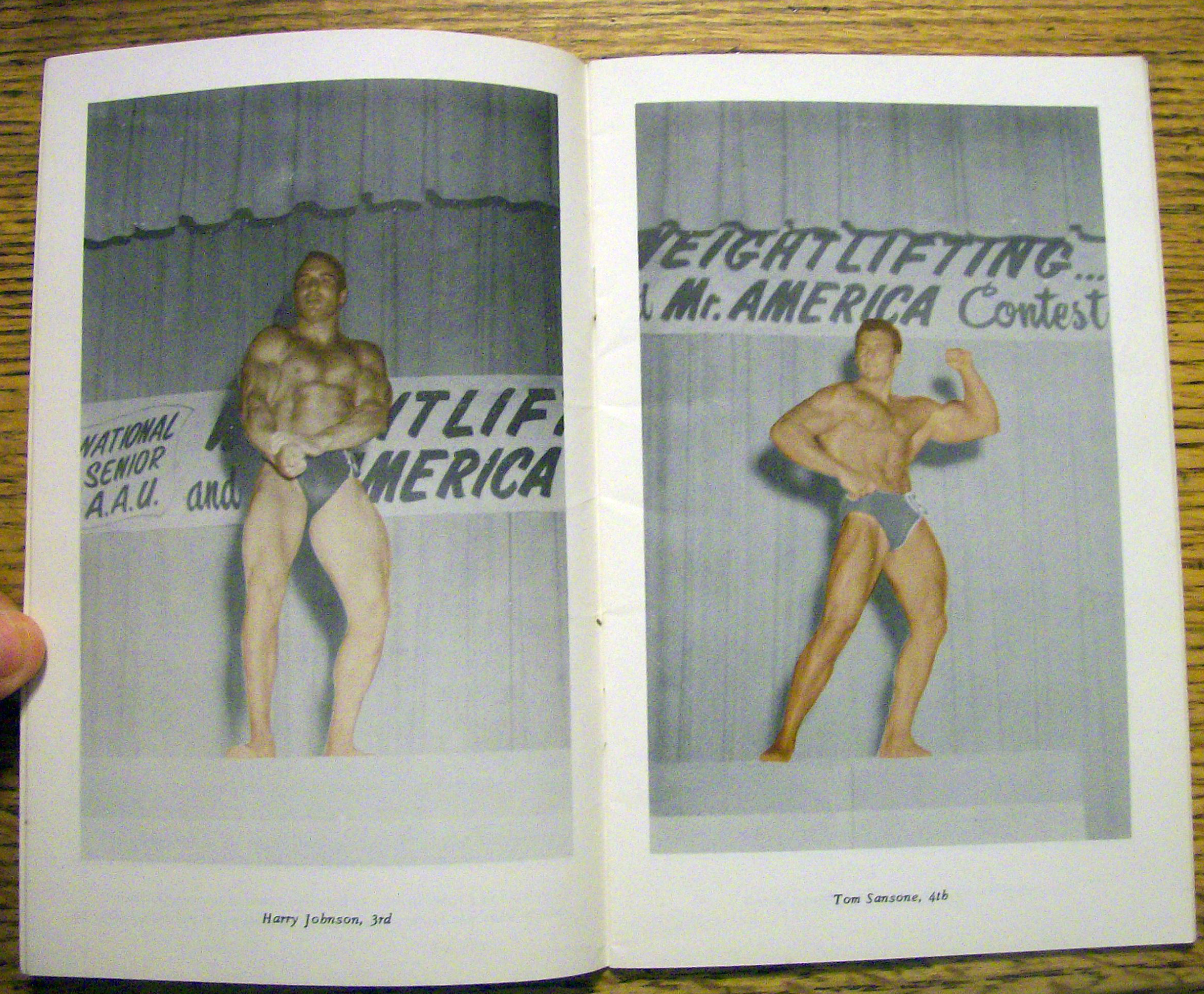 Mr. America Contest Magazine-September 1957-Ron C. Lacy