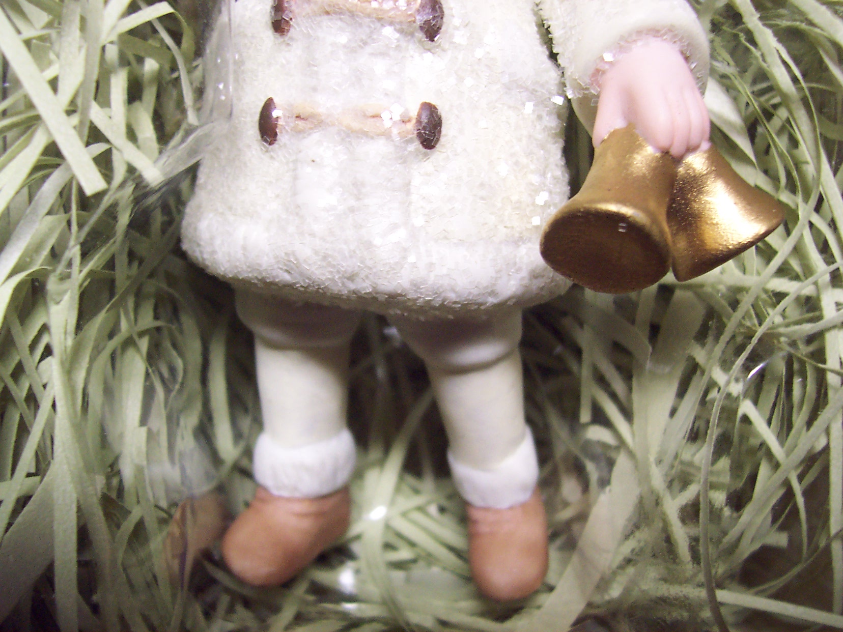 Costco Porcelain Angel Christmas Ornament
