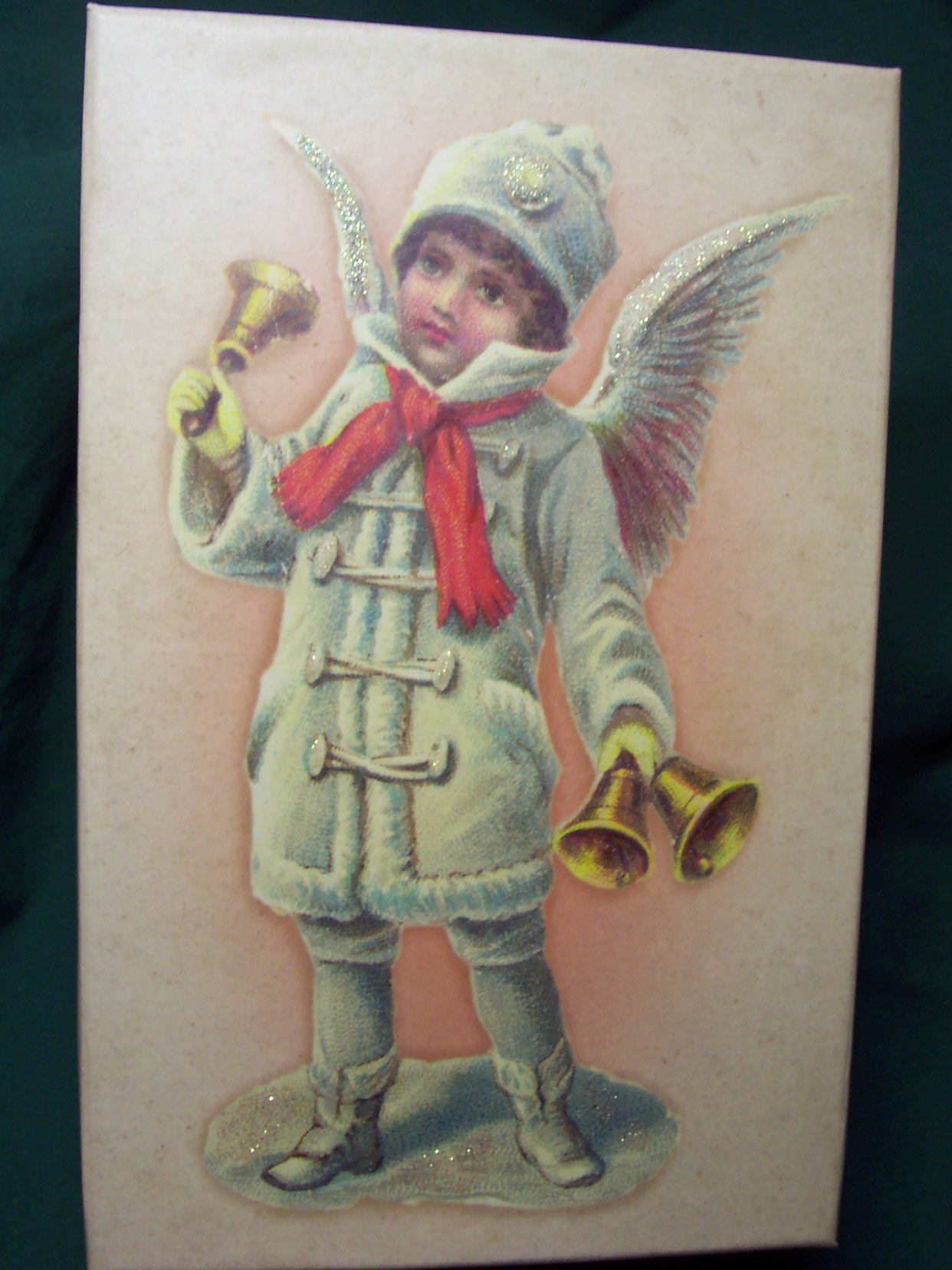 Costco Porcelain Angel Christmas Ornament