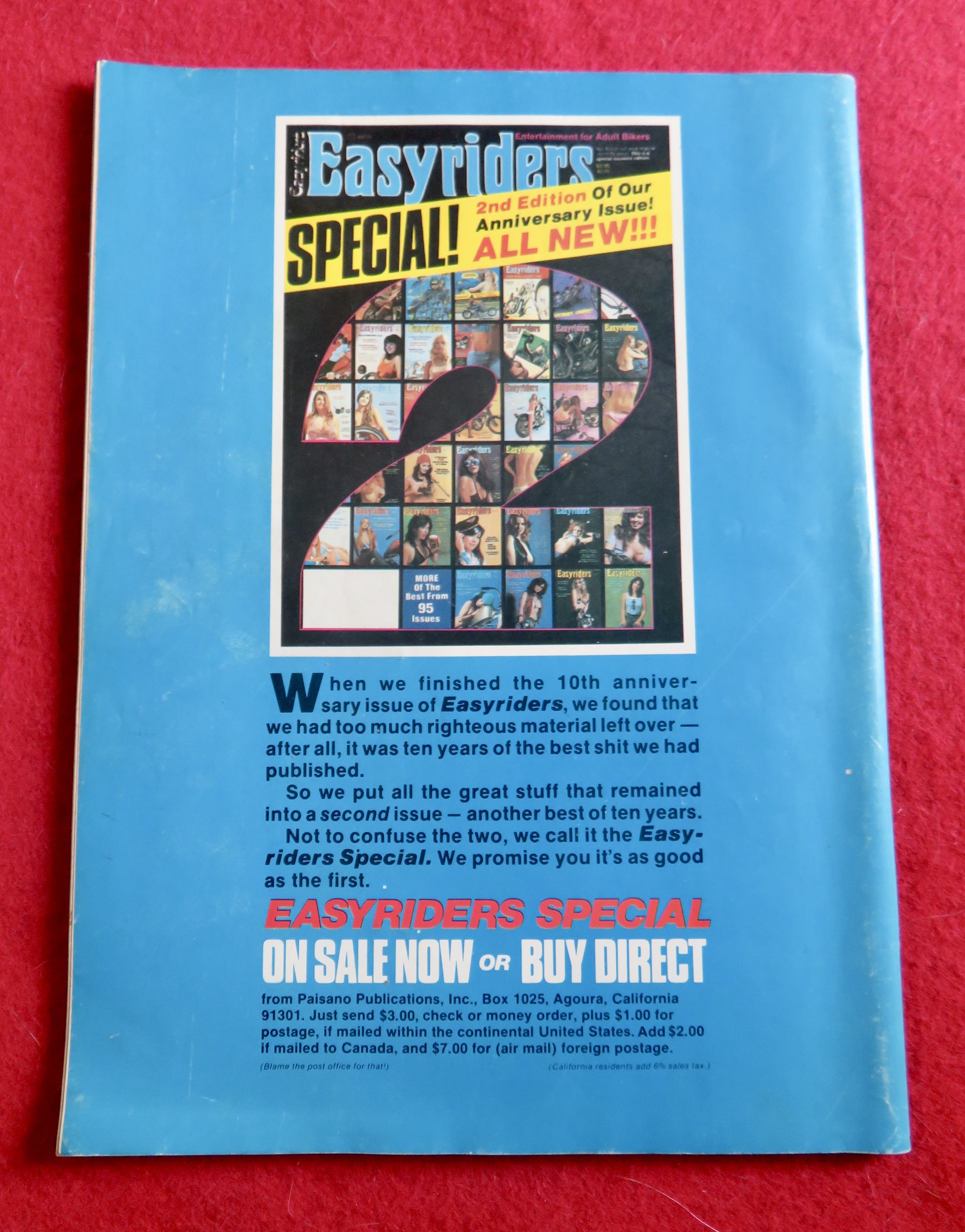 Easyriders Magazine November 1982 Motorcycles
