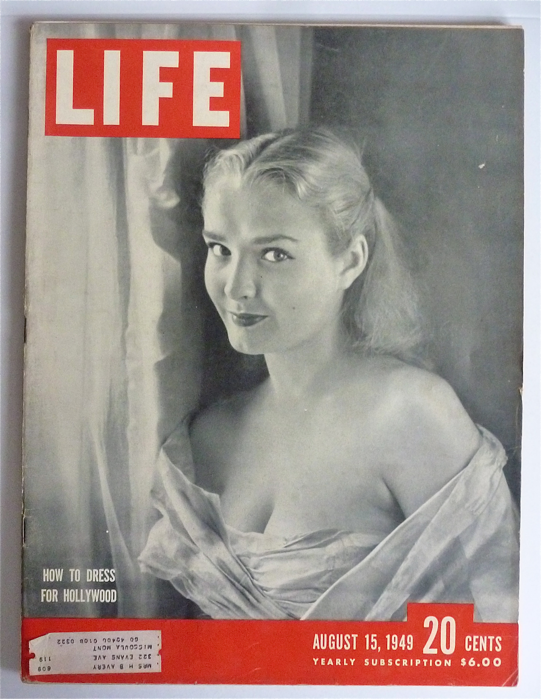 Life Magazine-August 15, 1949-How To Dress Hollywood