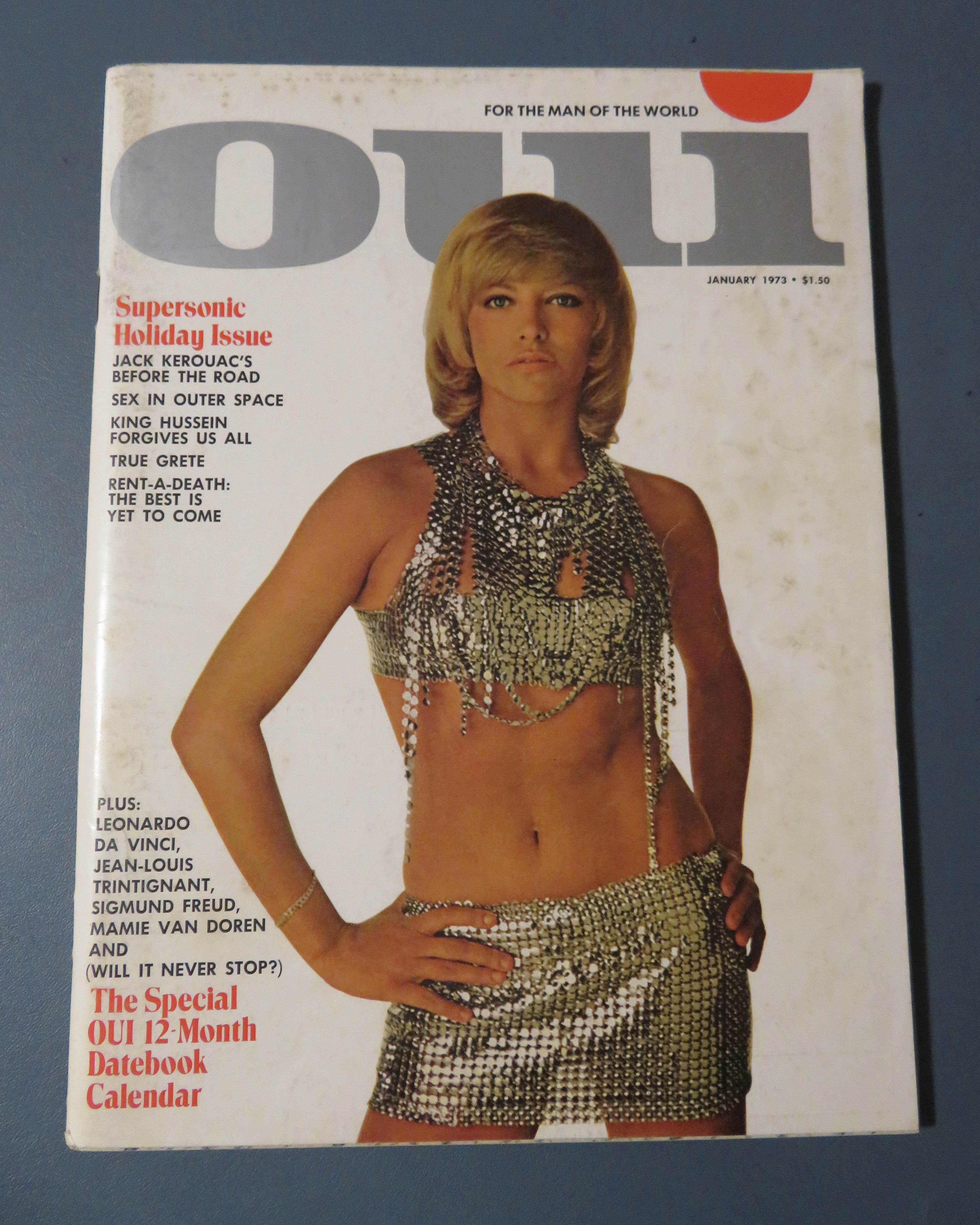 Oui Magazine January 1973 Anne Jones
