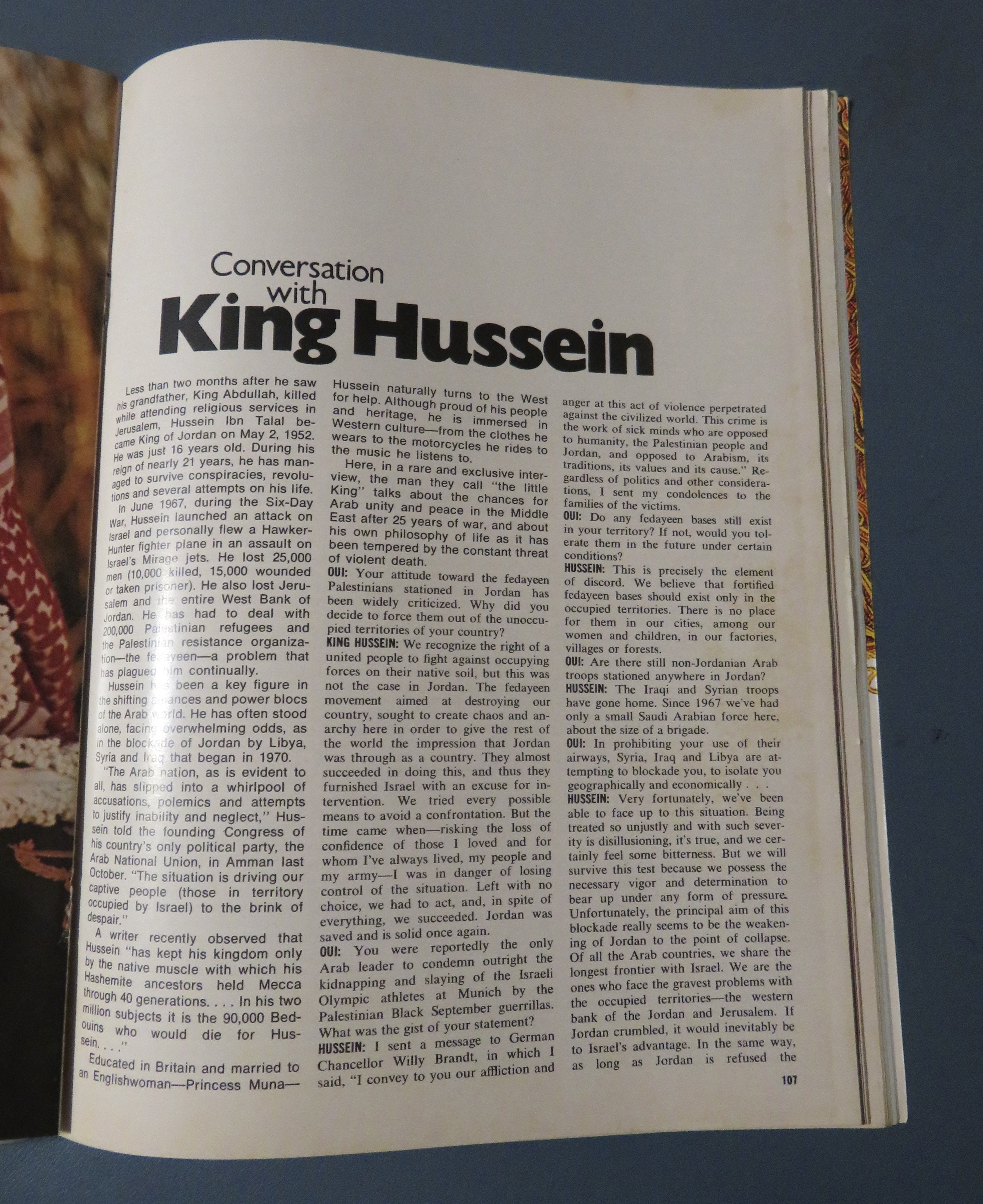 Oui Magazine January 1973 Anne Jones