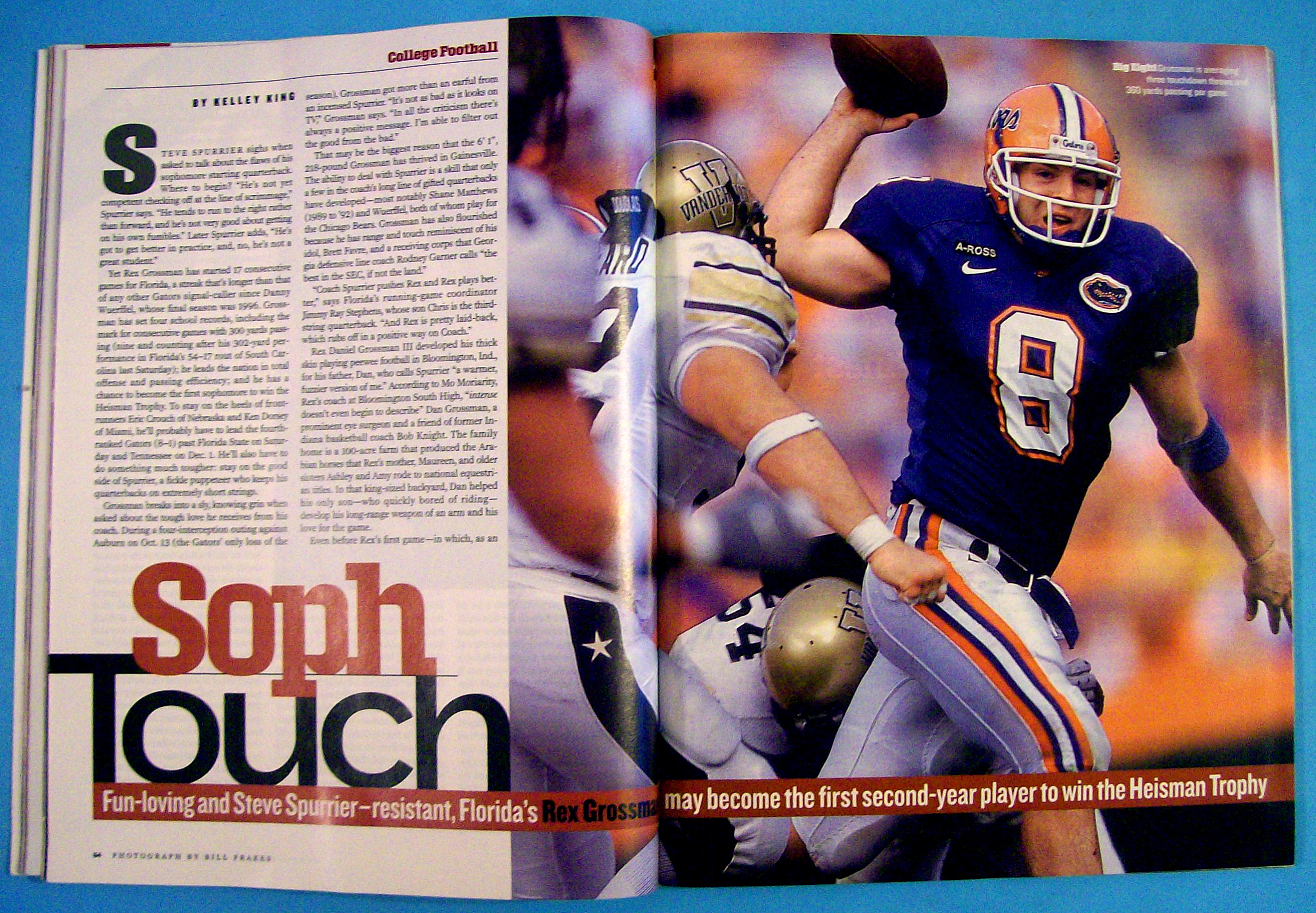 Sports Illustrated Magazine-Nov 19, 2001-J. Williams