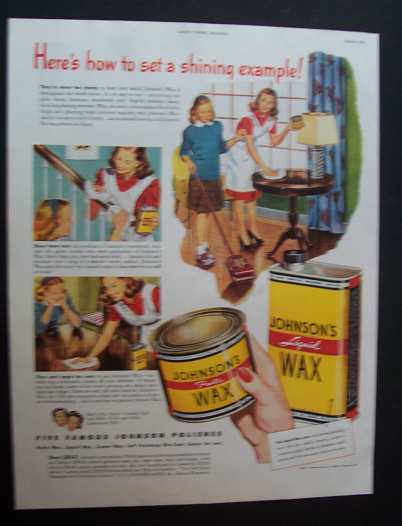 1946  Johnson's  Wax