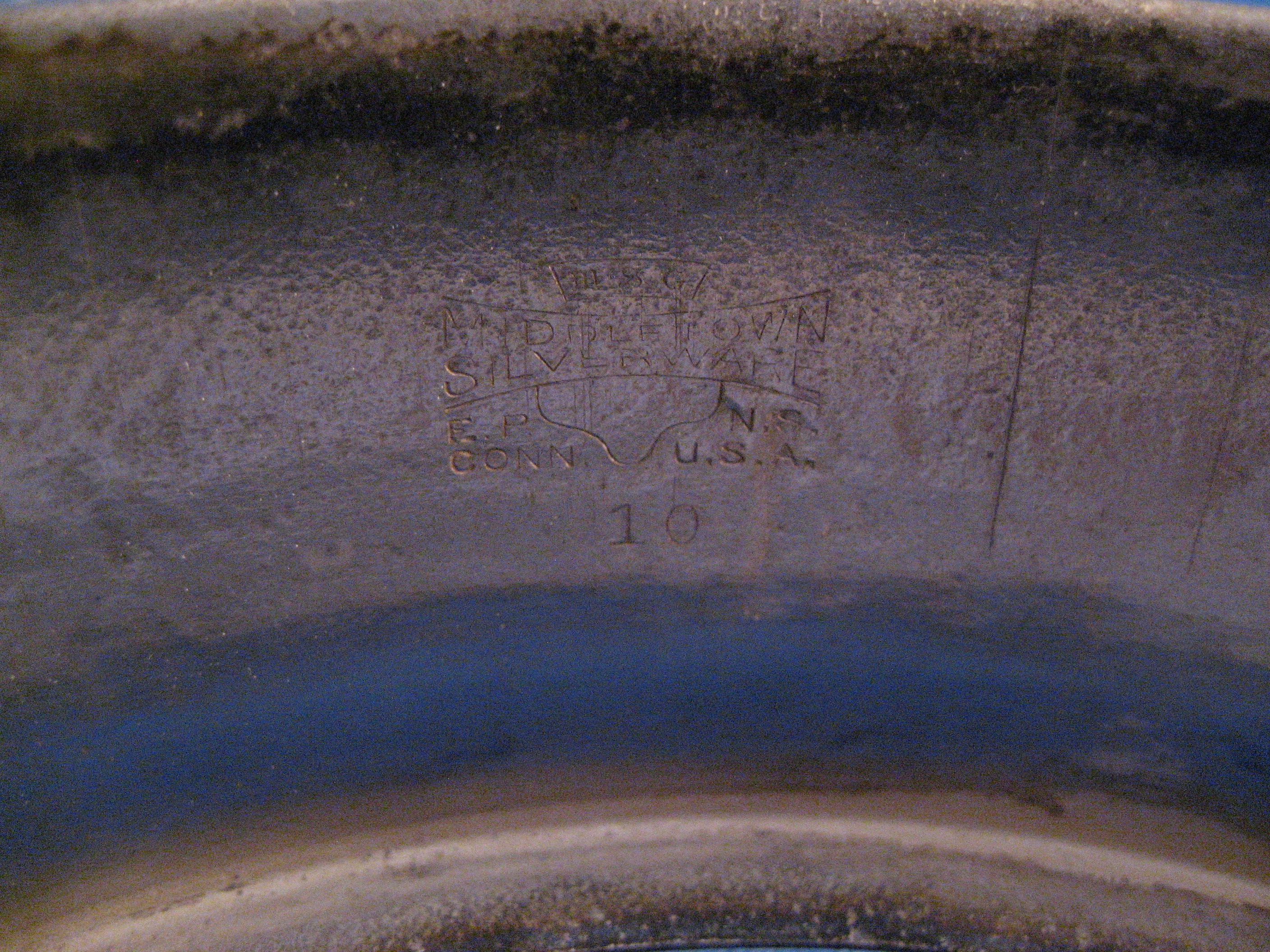 Silver Base Glass Dish