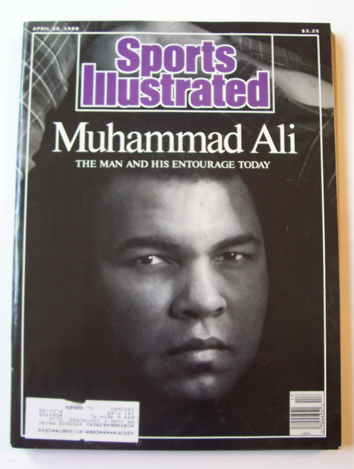 Sports Illustrated Magazine-April 25, 1988-Muhammad Ali