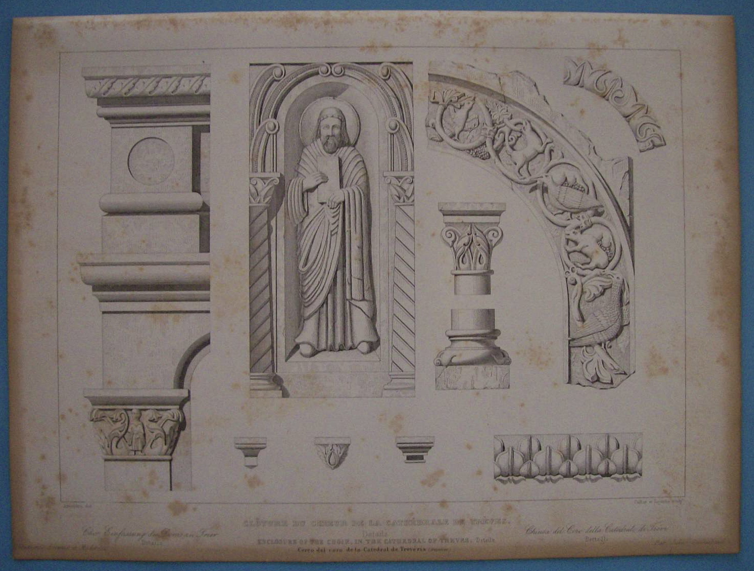 Cloture Du La Choeur De La Cathedrale De Treves