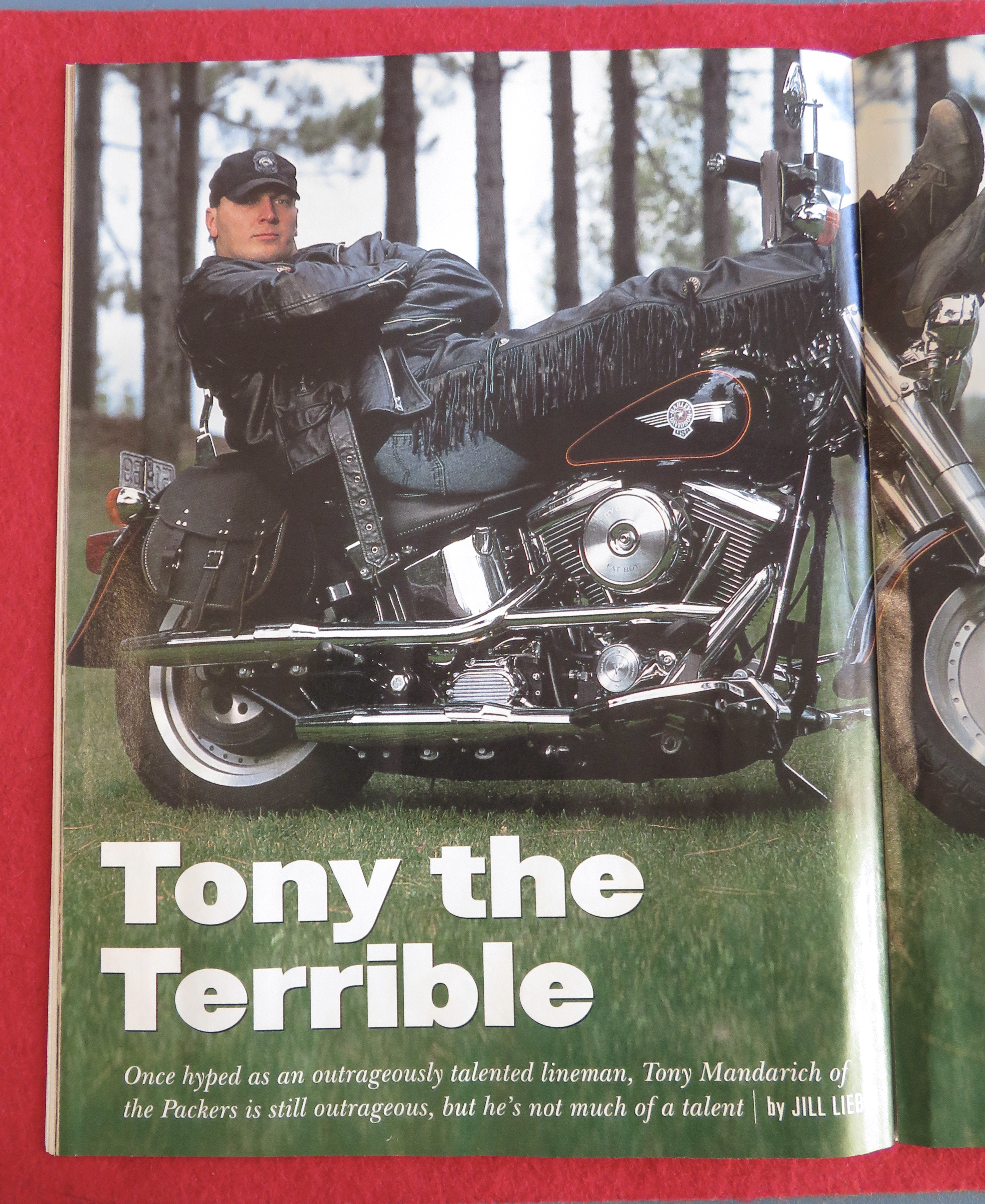Sport Illustrated Magazine-September 28, 1992-Mandarich