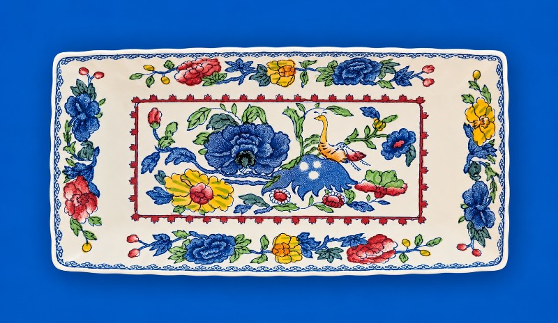 Plantation masons celery plate top