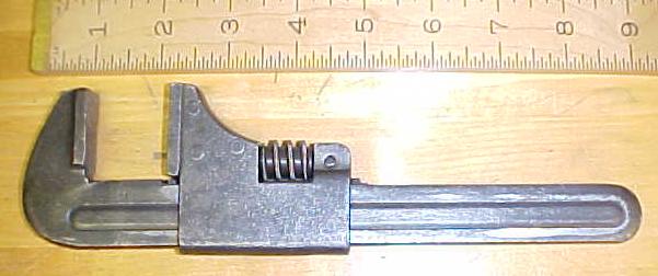 Frank Mossberg No. K-9 Adjustable Wrench 9 inch