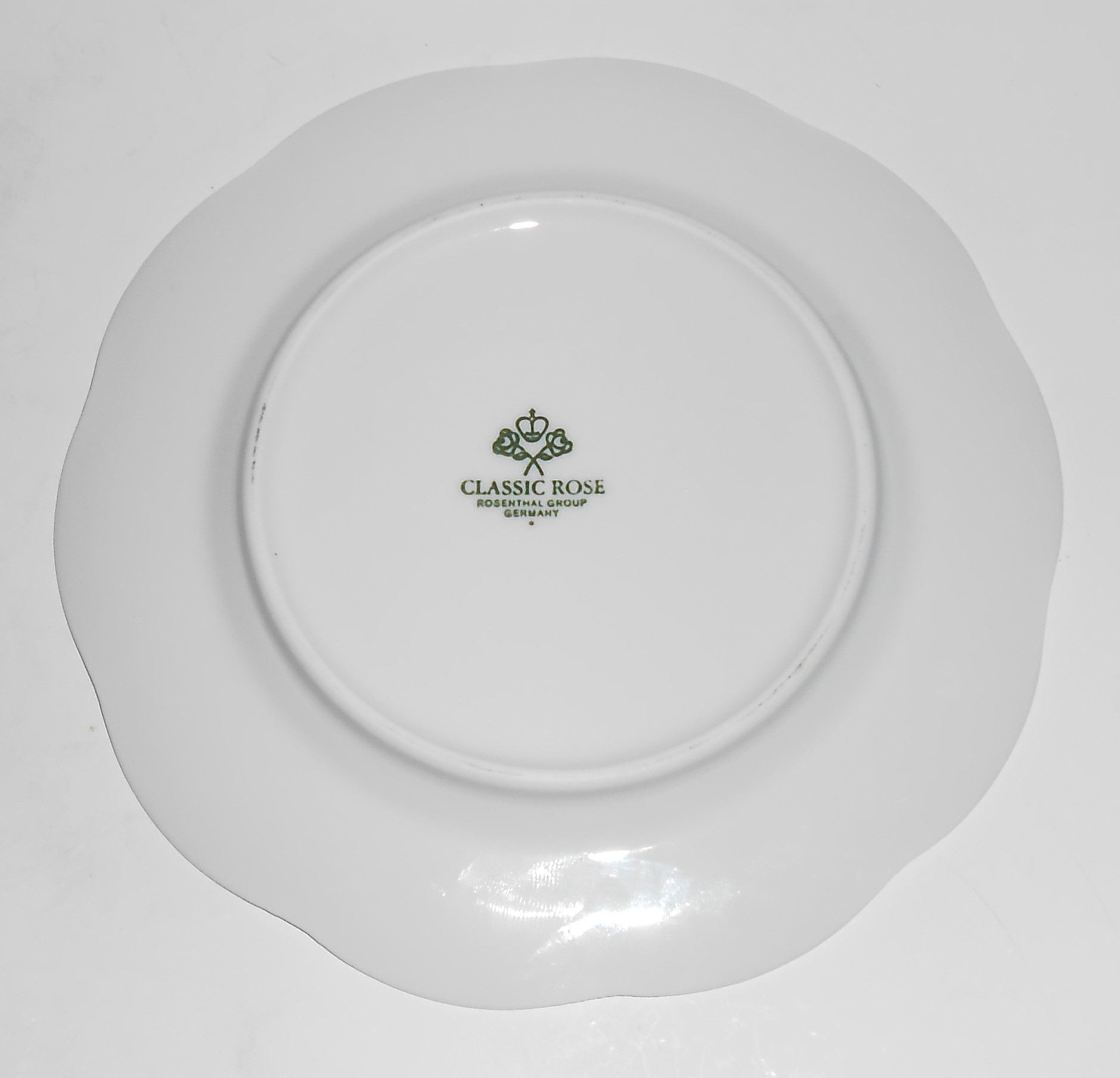 Rosenthal Porcelain China Classic Rose Catherine Bread