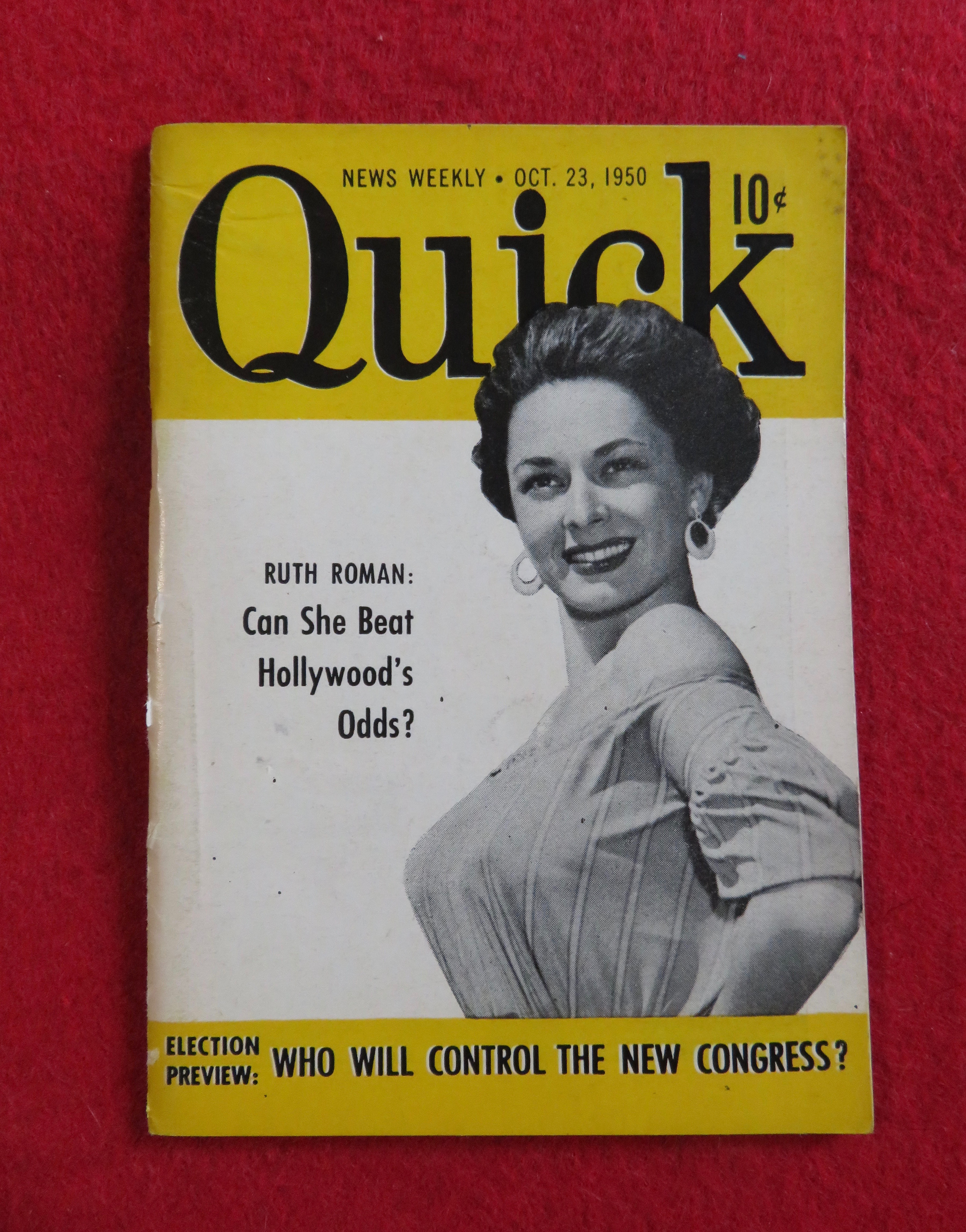 Quick News Weekly Magazine October 23, 1950
