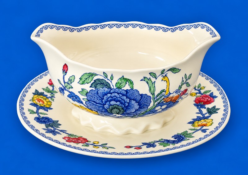 Plantation masons gravy boat