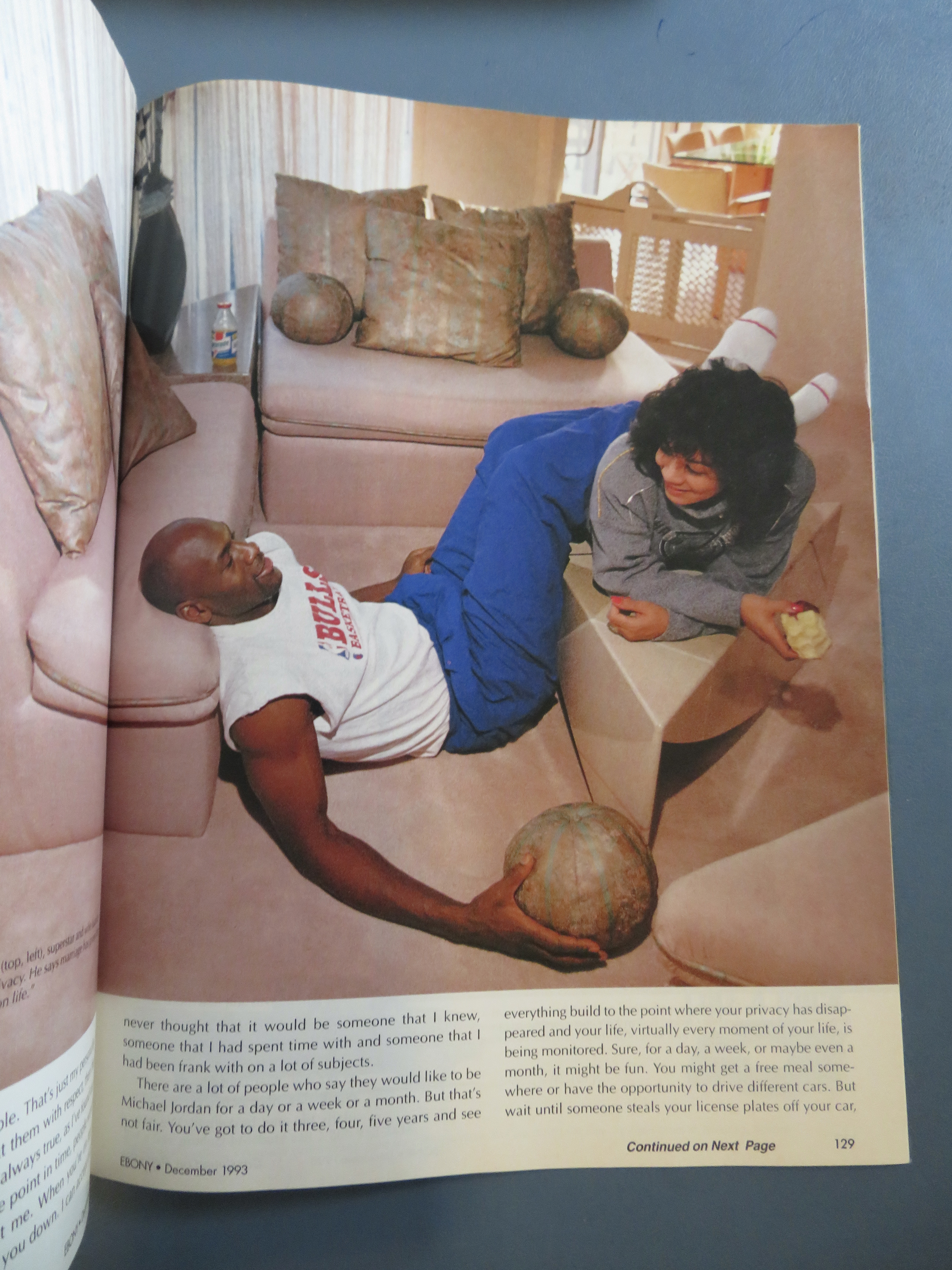 Ebony Magazine December 1993 Michael Jordan