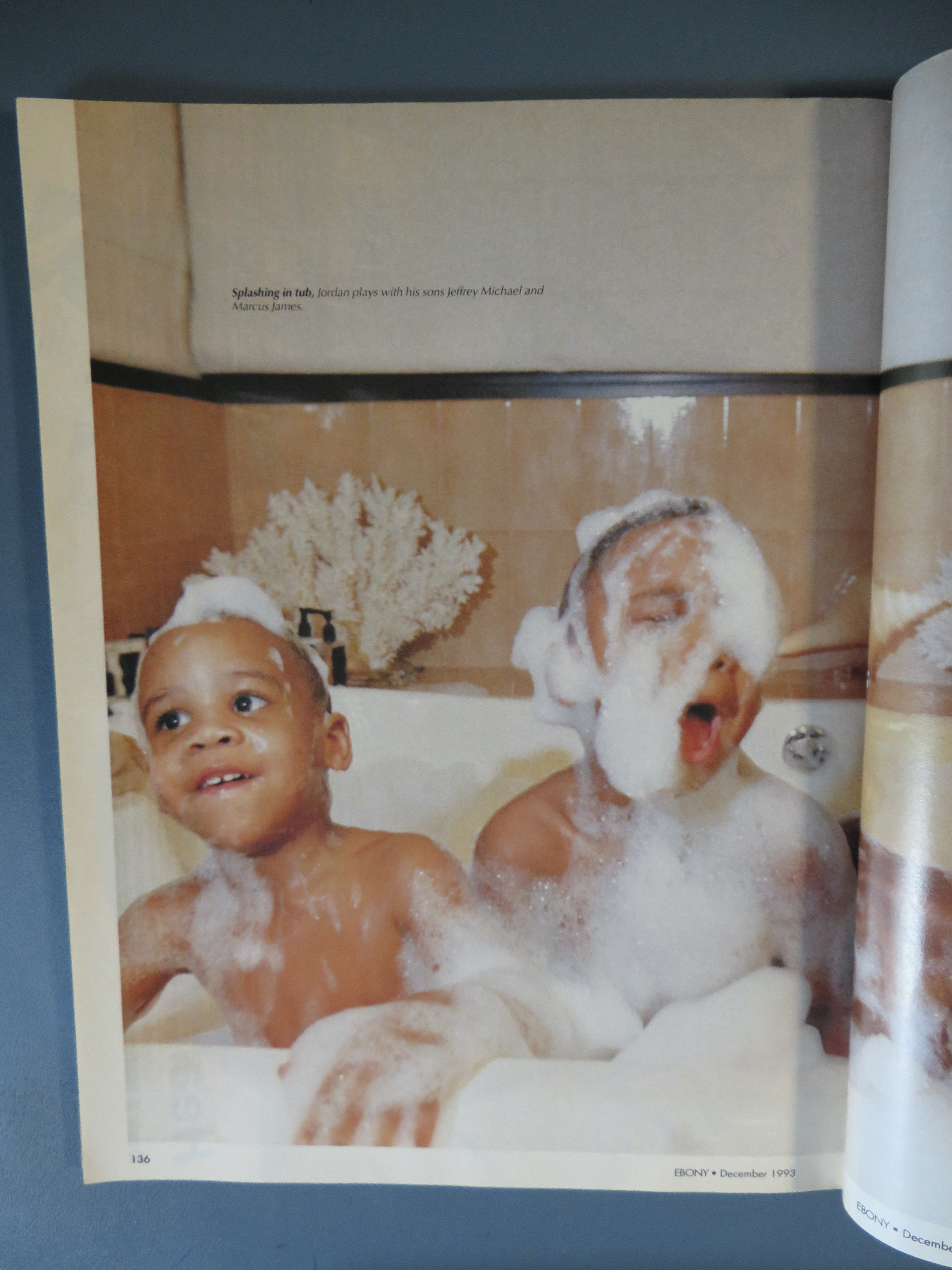 Ebony Magazine December 1993 Michael Jordan