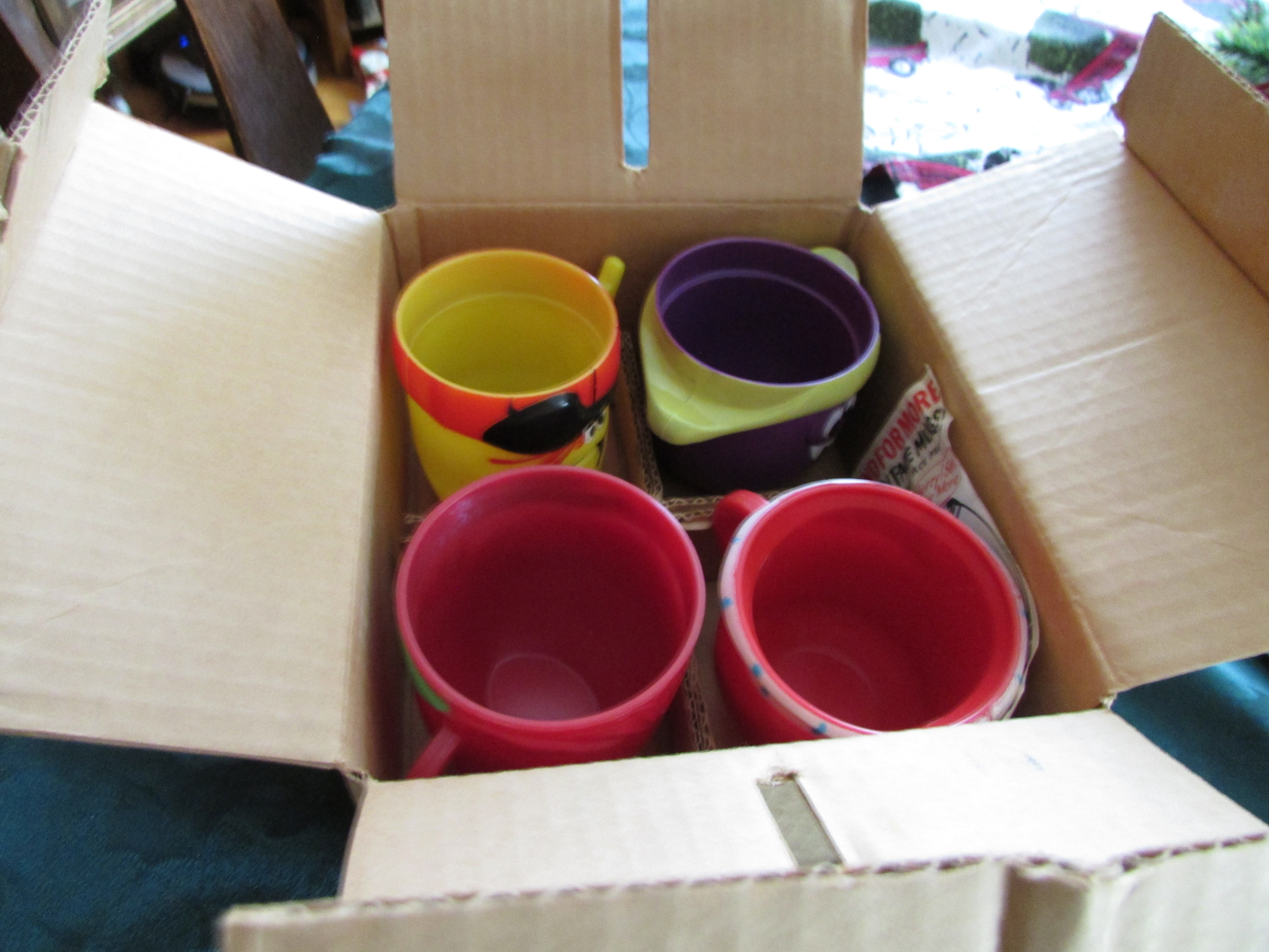 Vintage Set of Four Pillsbury Mugs