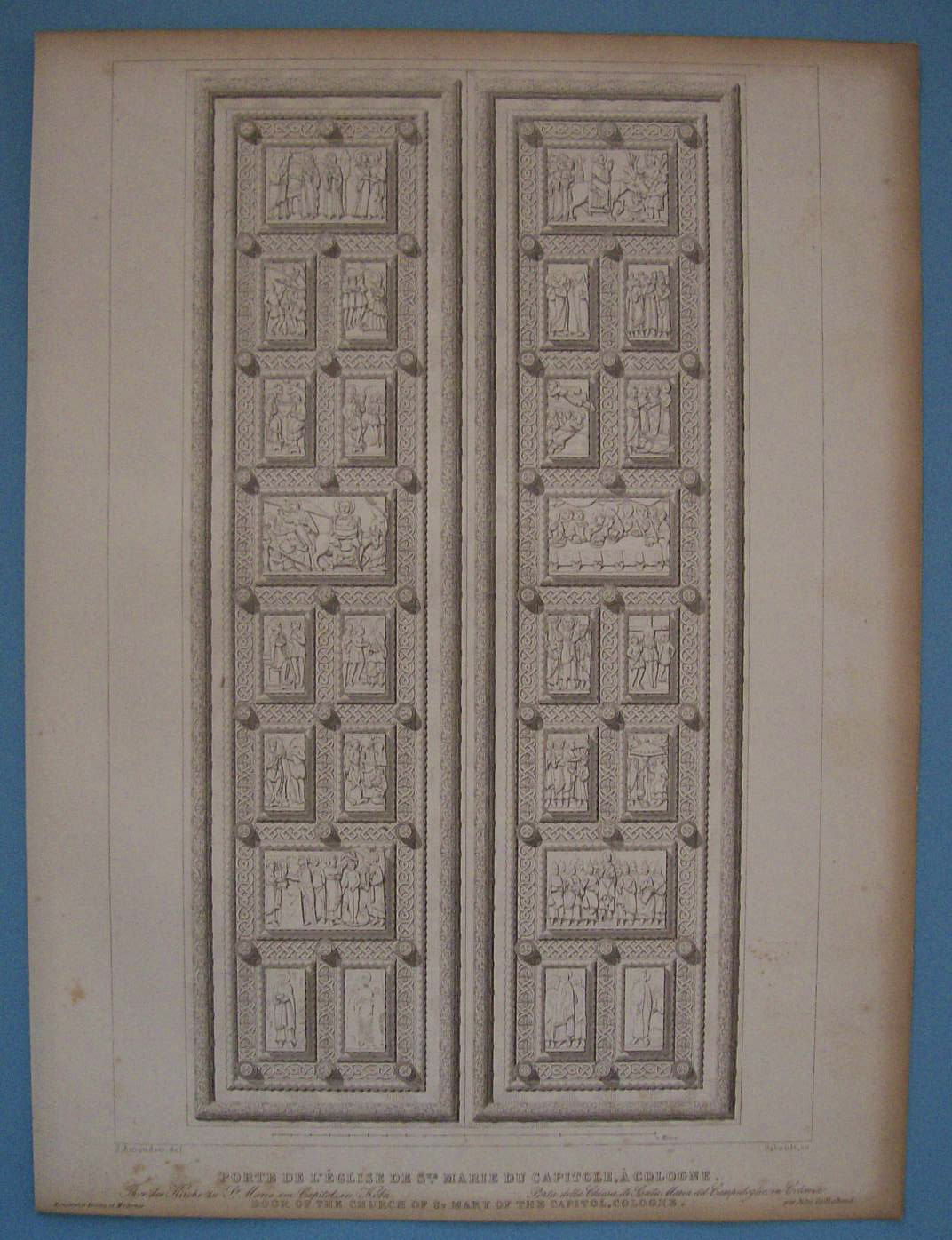 Porte De L'Eglise De St Marie Du Capitole, A Cologne