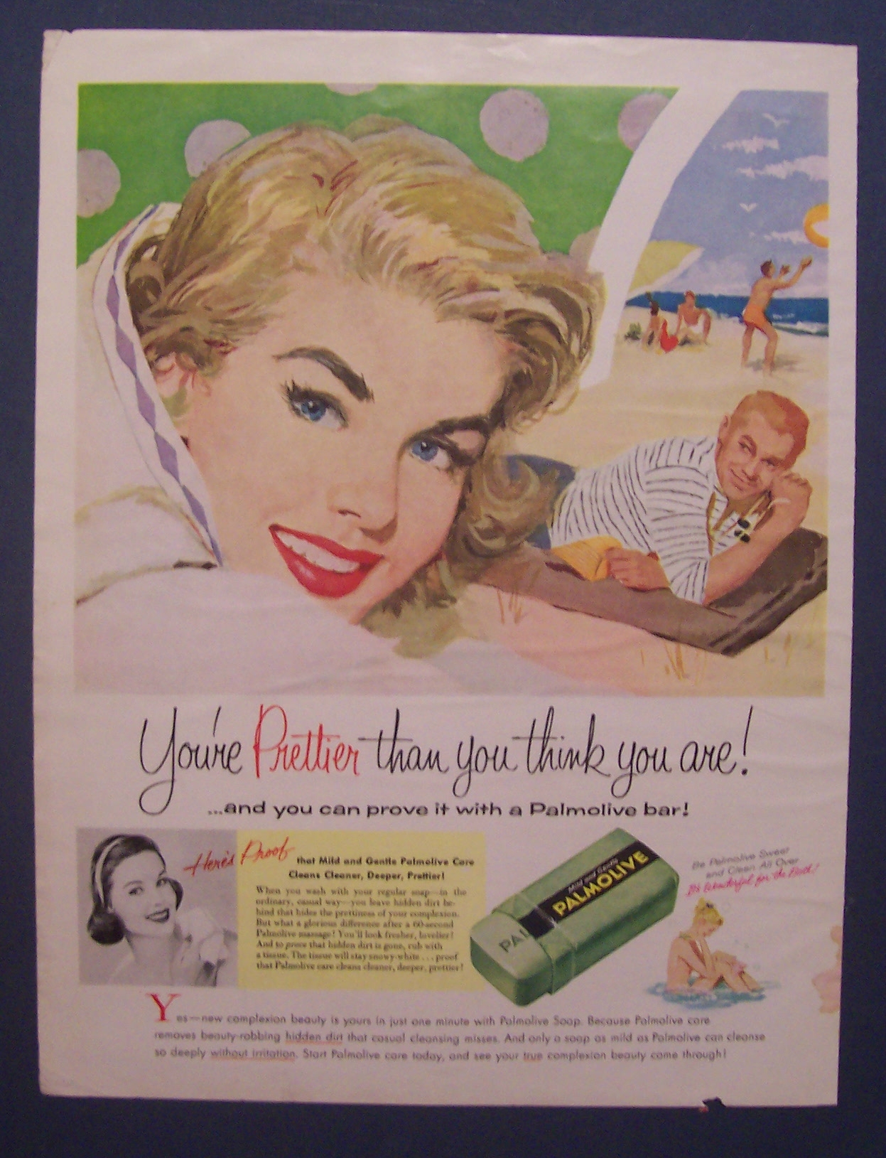 1957  Palmolive  Soap