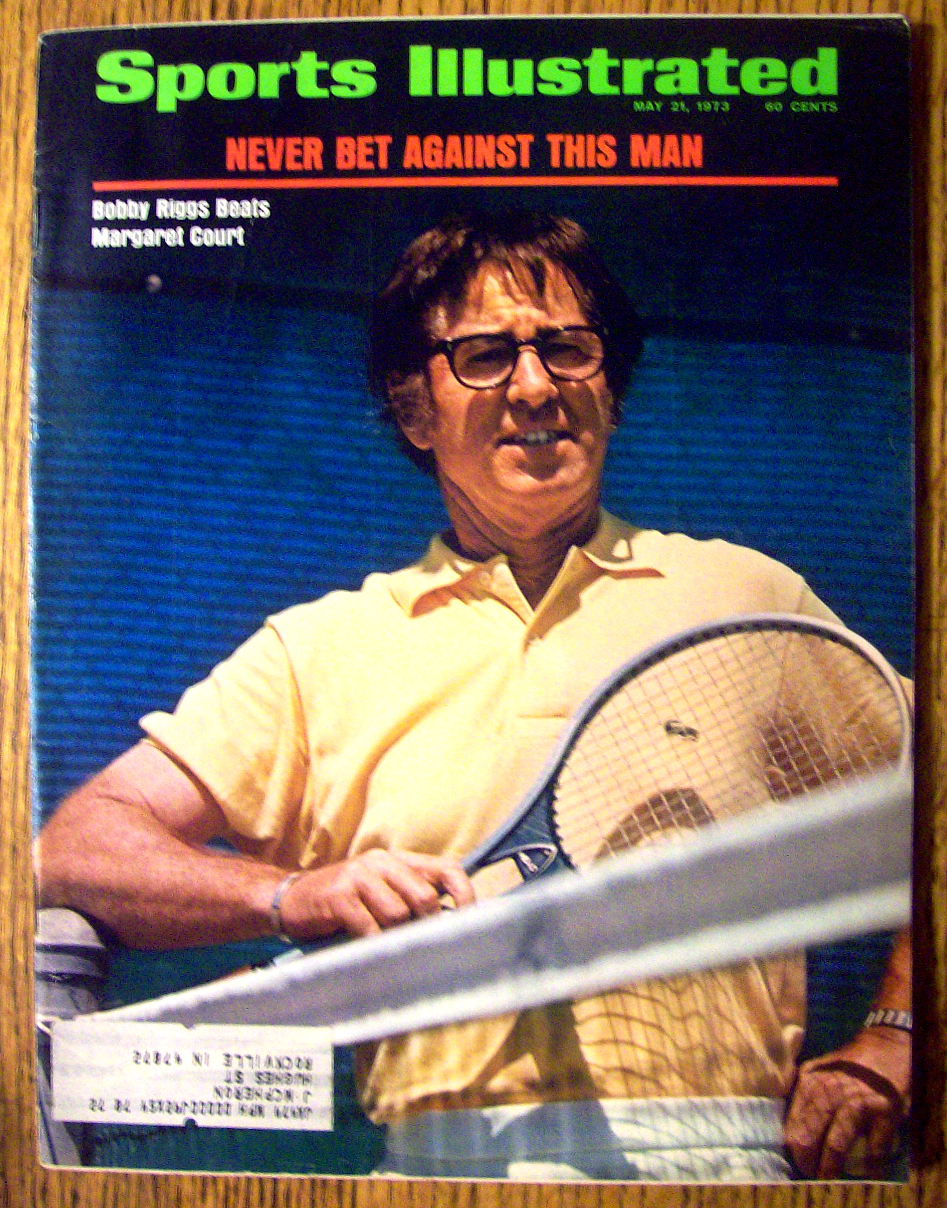 Sports Illustrated Magazine-May 21, 1973-Bobby Riggs