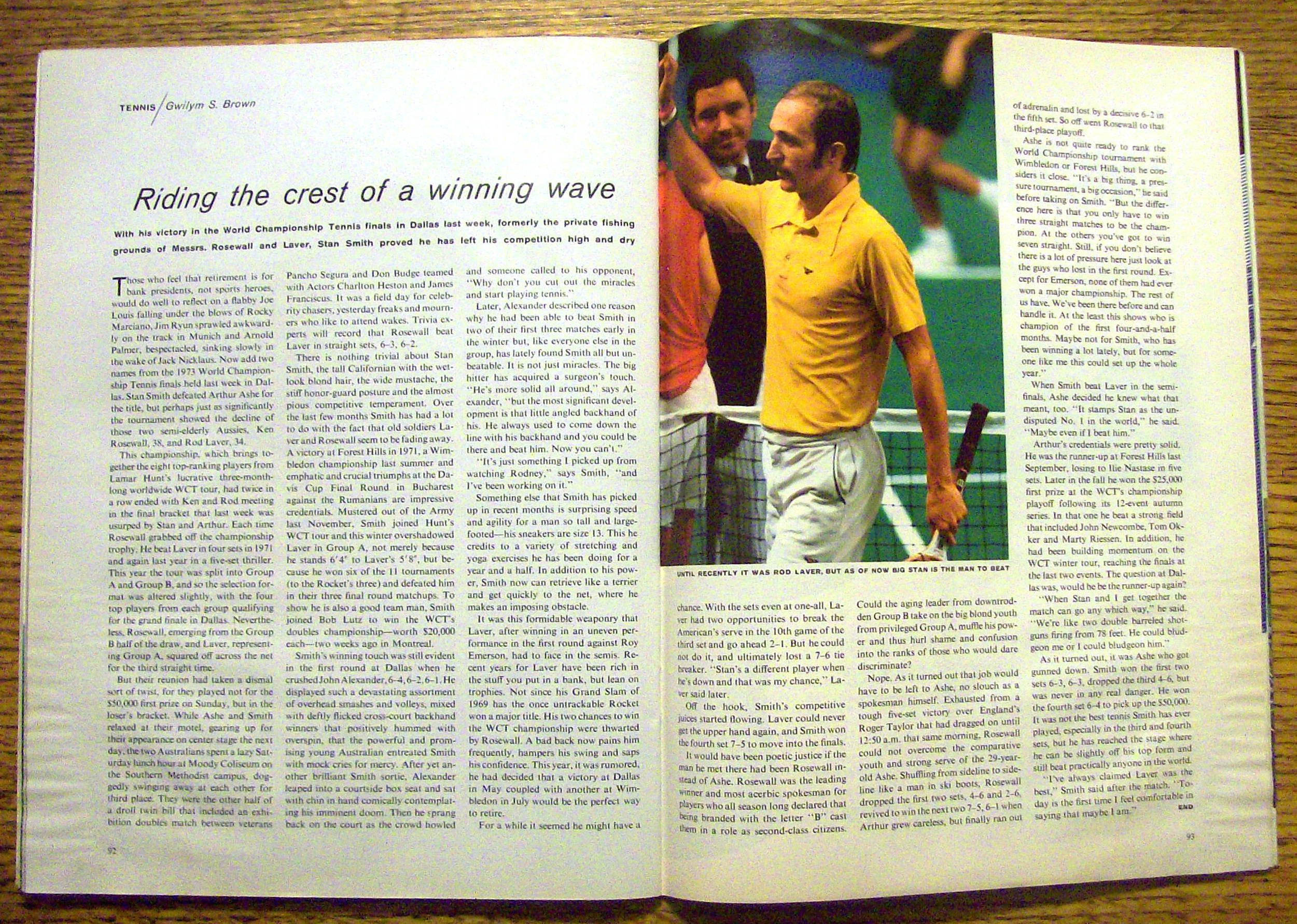 Sports Illustrated Magazine-May 21, 1973-Bobby Riggs