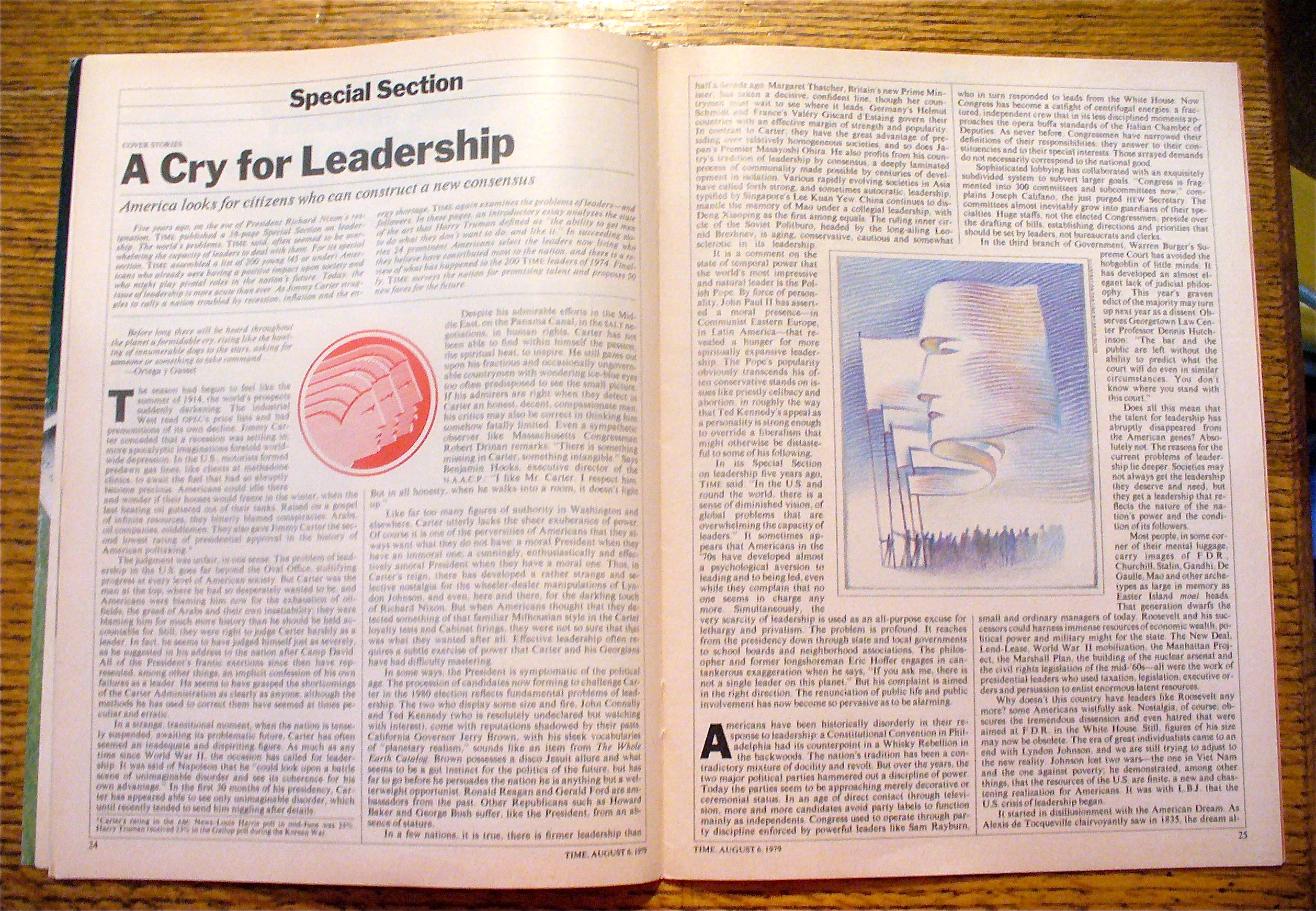 Time Magazine-August 6, 1979-50 Faces For The Future