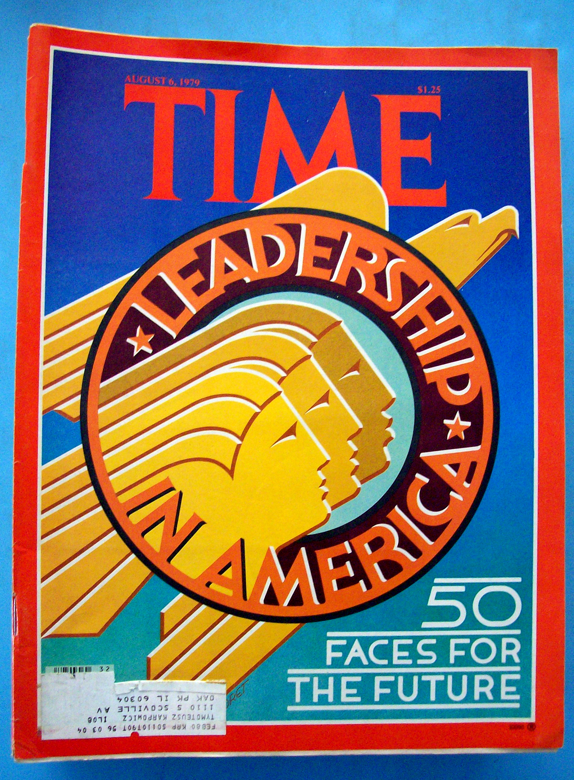 Time Magazine-August 6, 1979-50 Faces For The Future