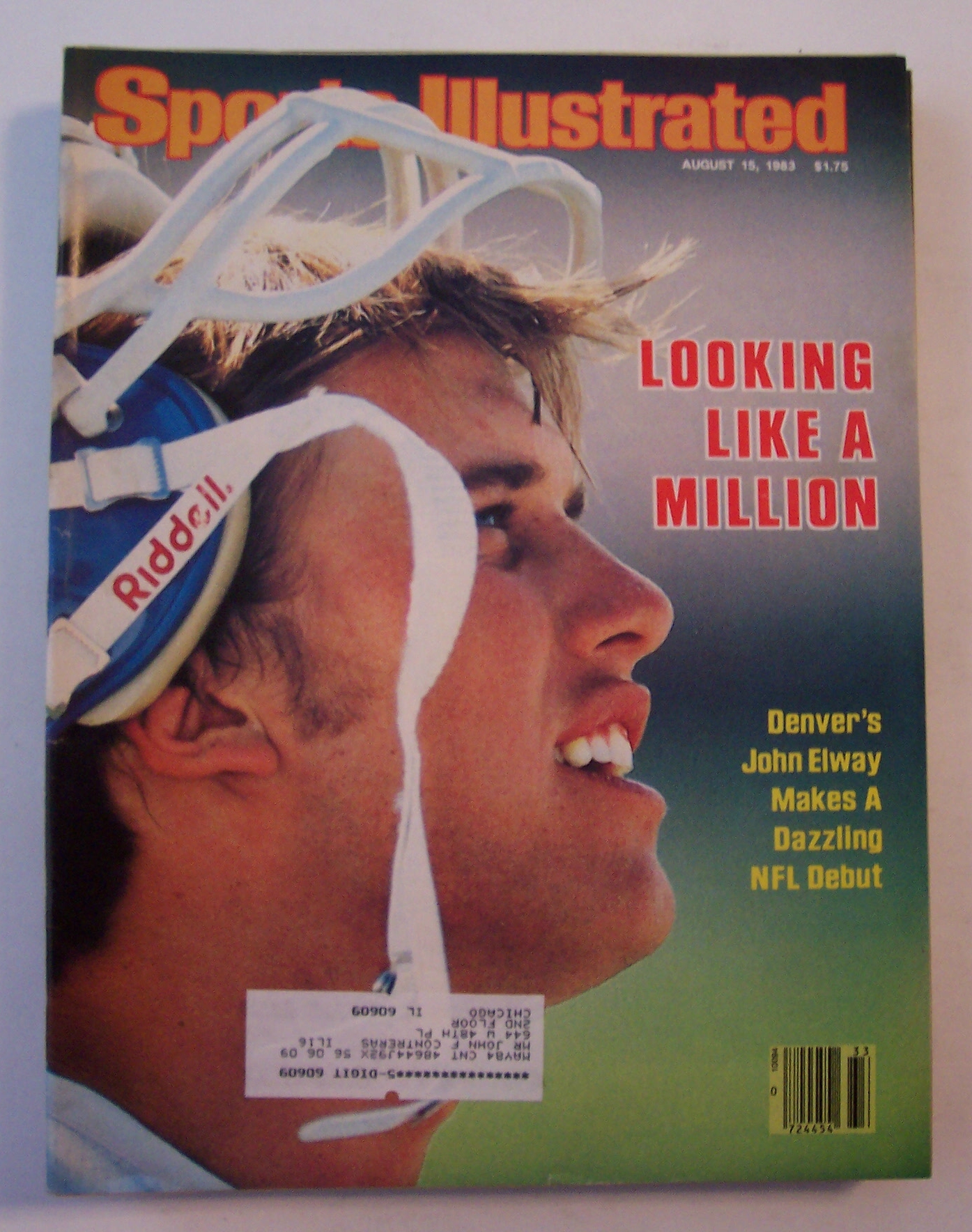 Sports Illustrated Magazine - Aug 15, 1983 - John Elway