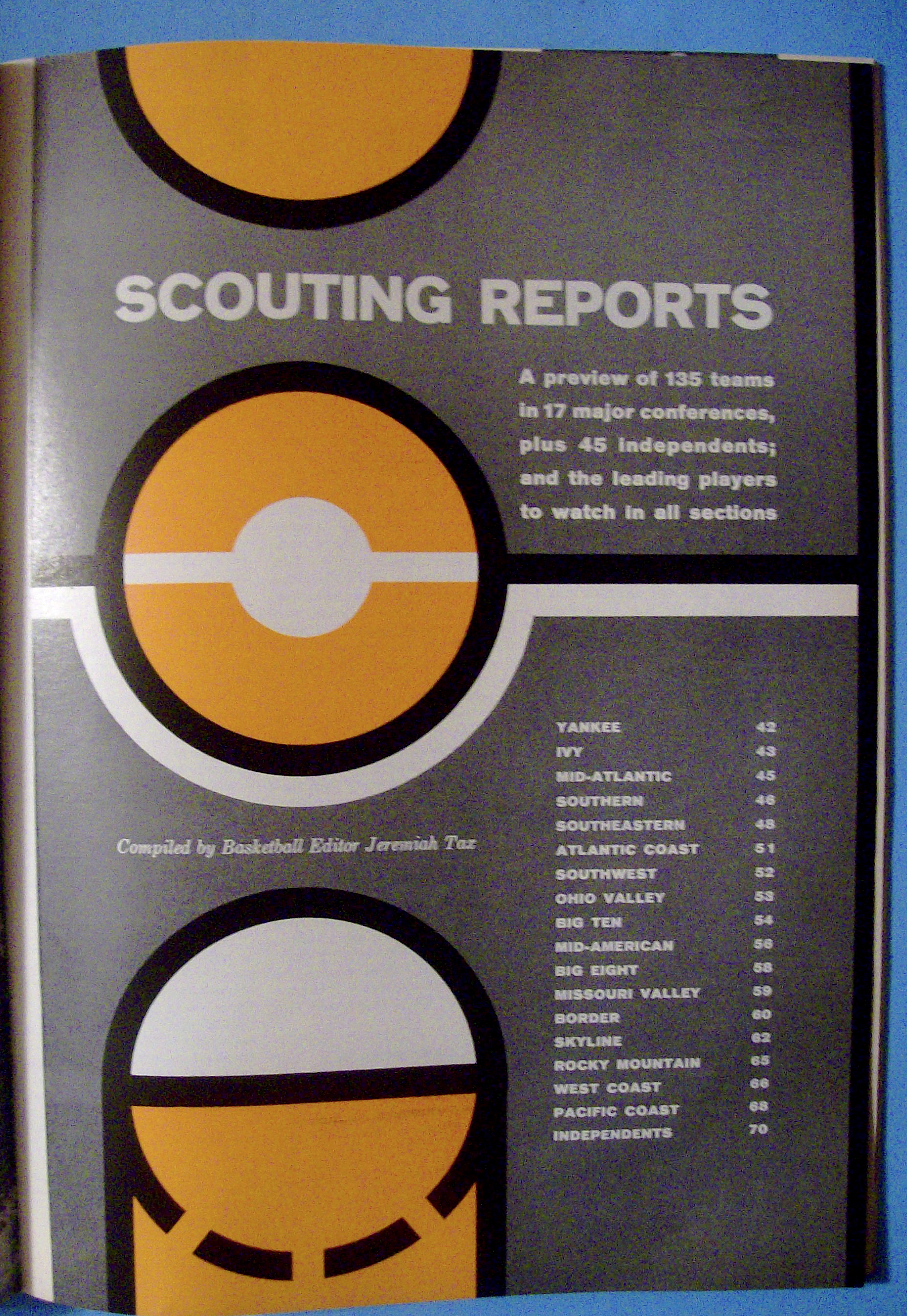 Sports Illustrated - December 8, 1958 - College B-Ball