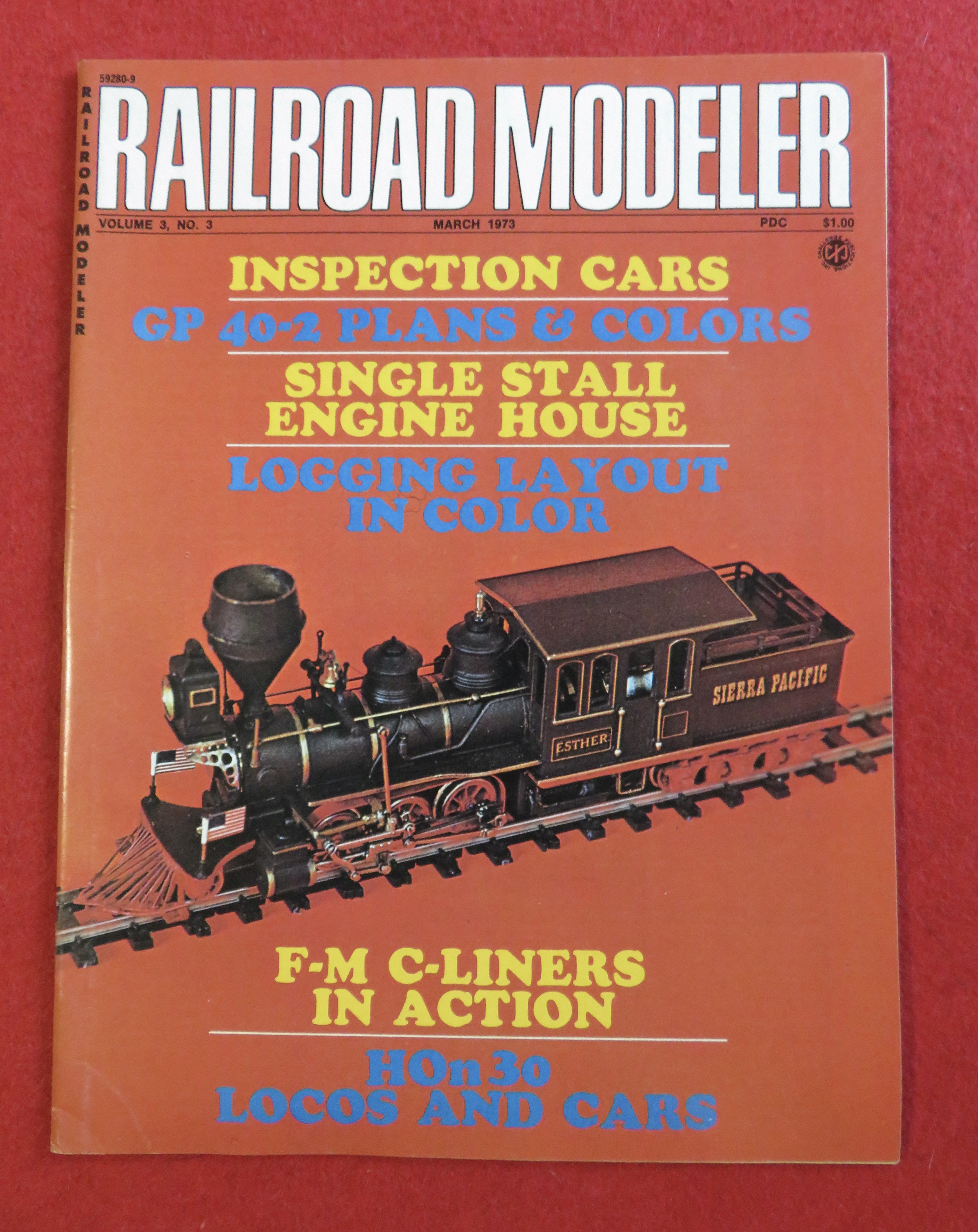 Railroad Modeler Magazine March 1973
