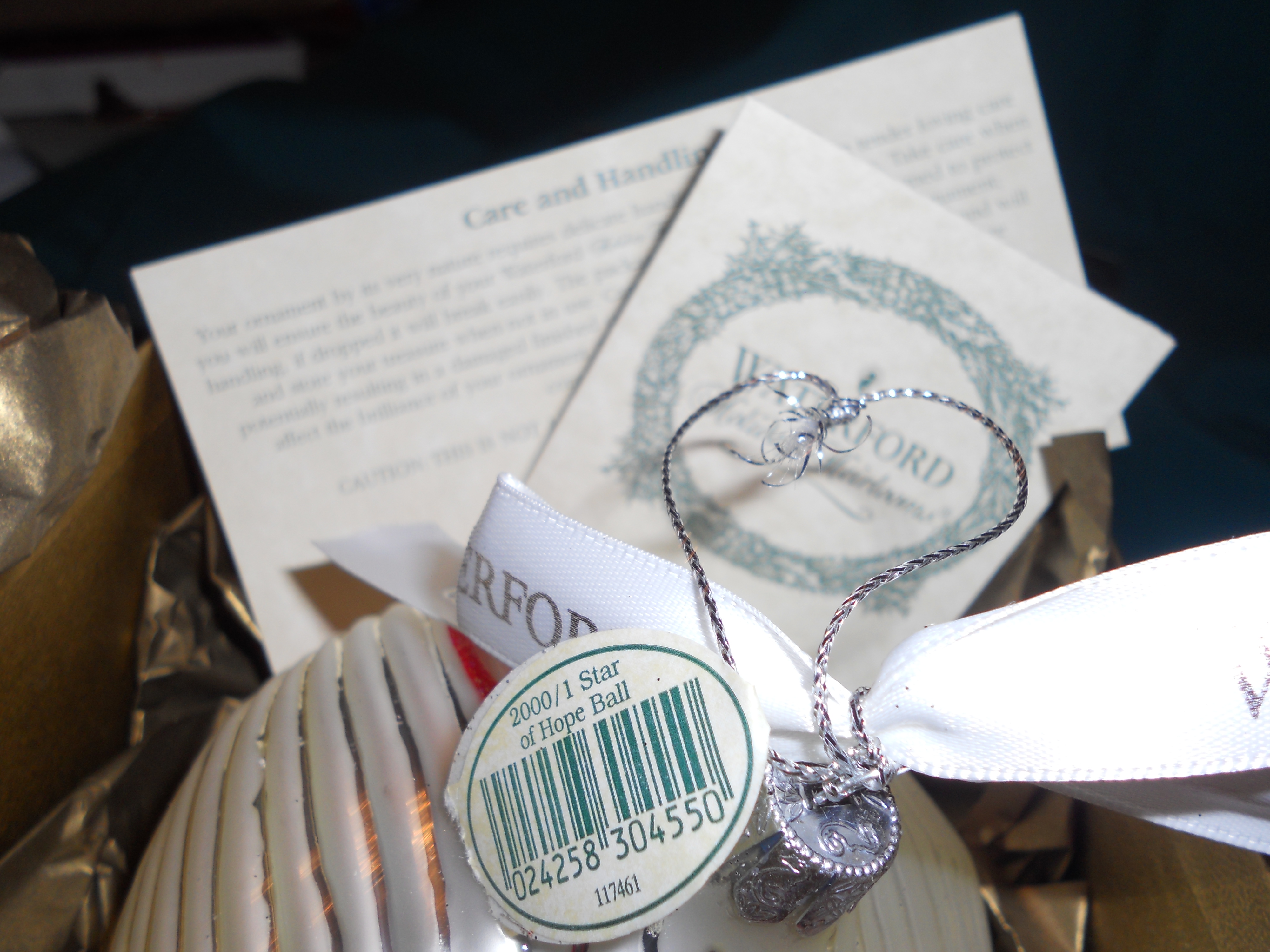 Waterford Ornament Star of Hope 2000/1 MIB
